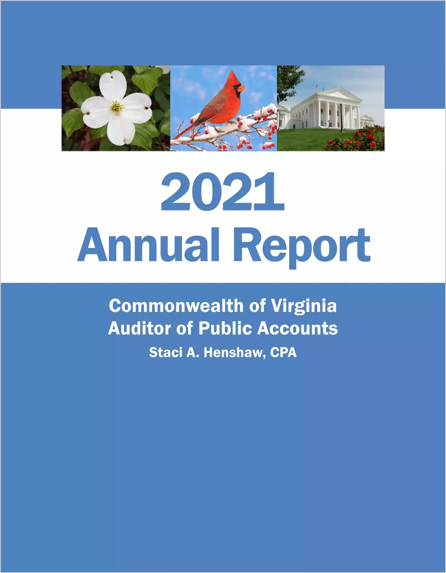 2021 Annual Report of the Auditor of Public Accounts