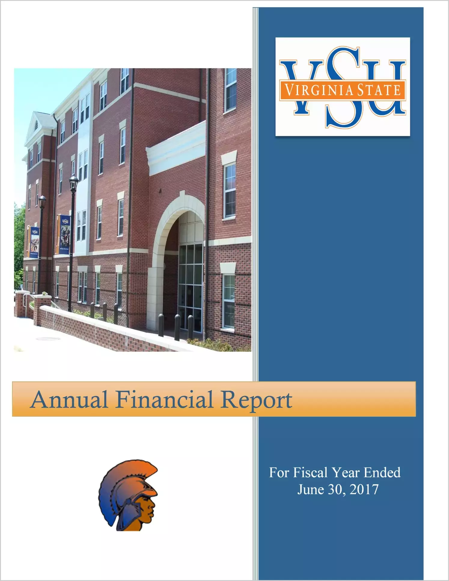 Virginia State University Financial Statements for the year ended June 30, 2017