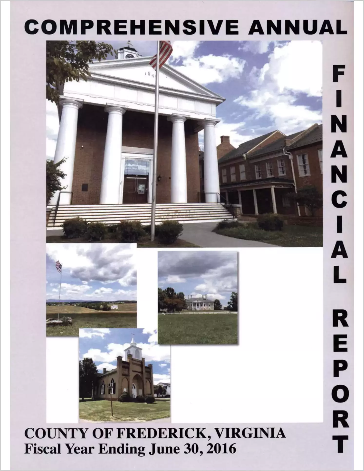 2016 Annual Financial Report for County of Frederick