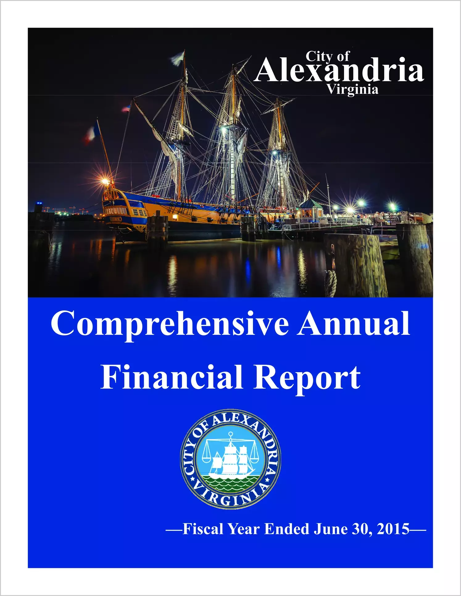 2015 Annual Financial Report for City of Alexandria