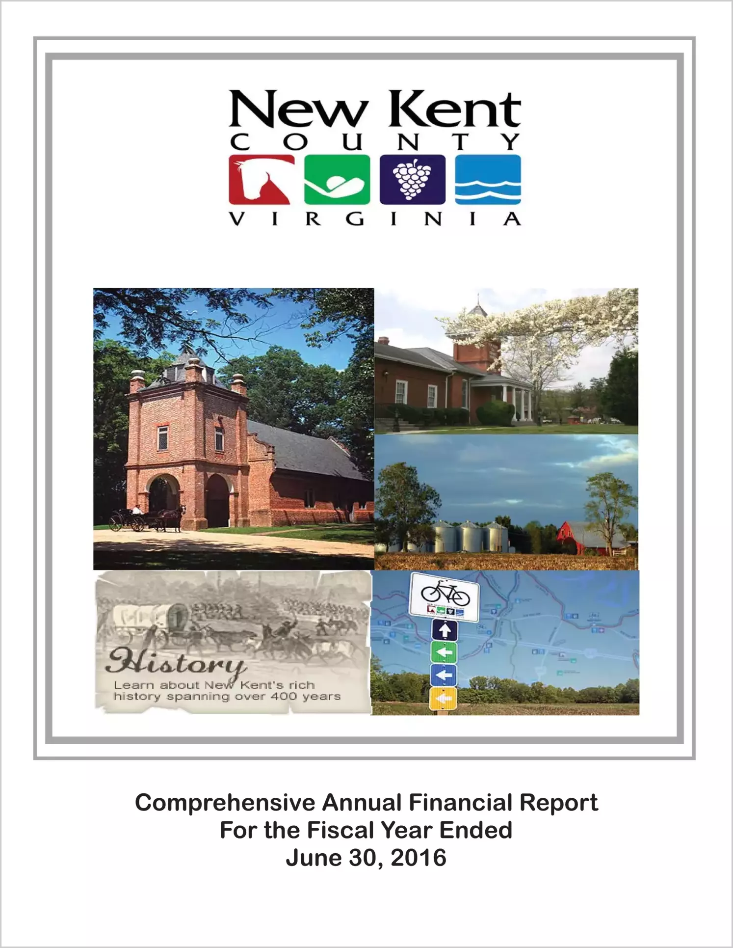 2016 Annual Financial Report for County of New Kent