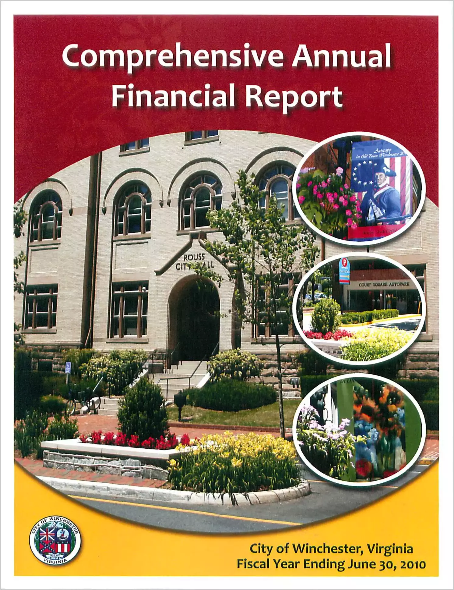 2010 Annual Financial Report for City of Winchester