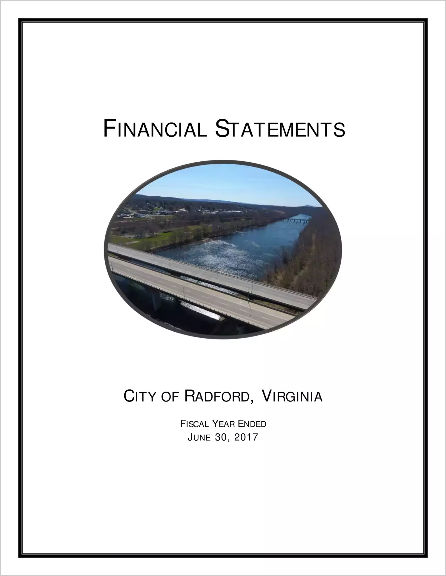 2017 Annual Financial Report for City of Radford