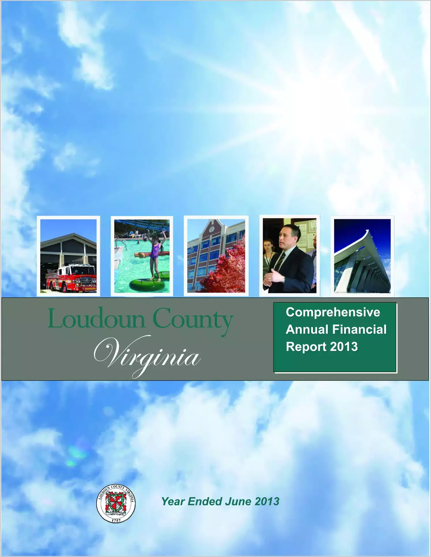 2013 Annual Financial Report for County of Loudoun