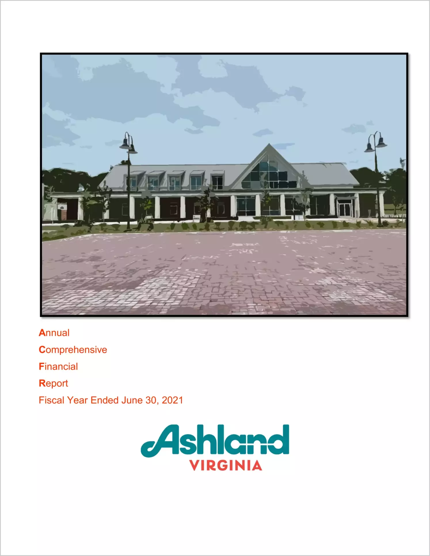 2021 Annual Financial Report for Town of Ashland