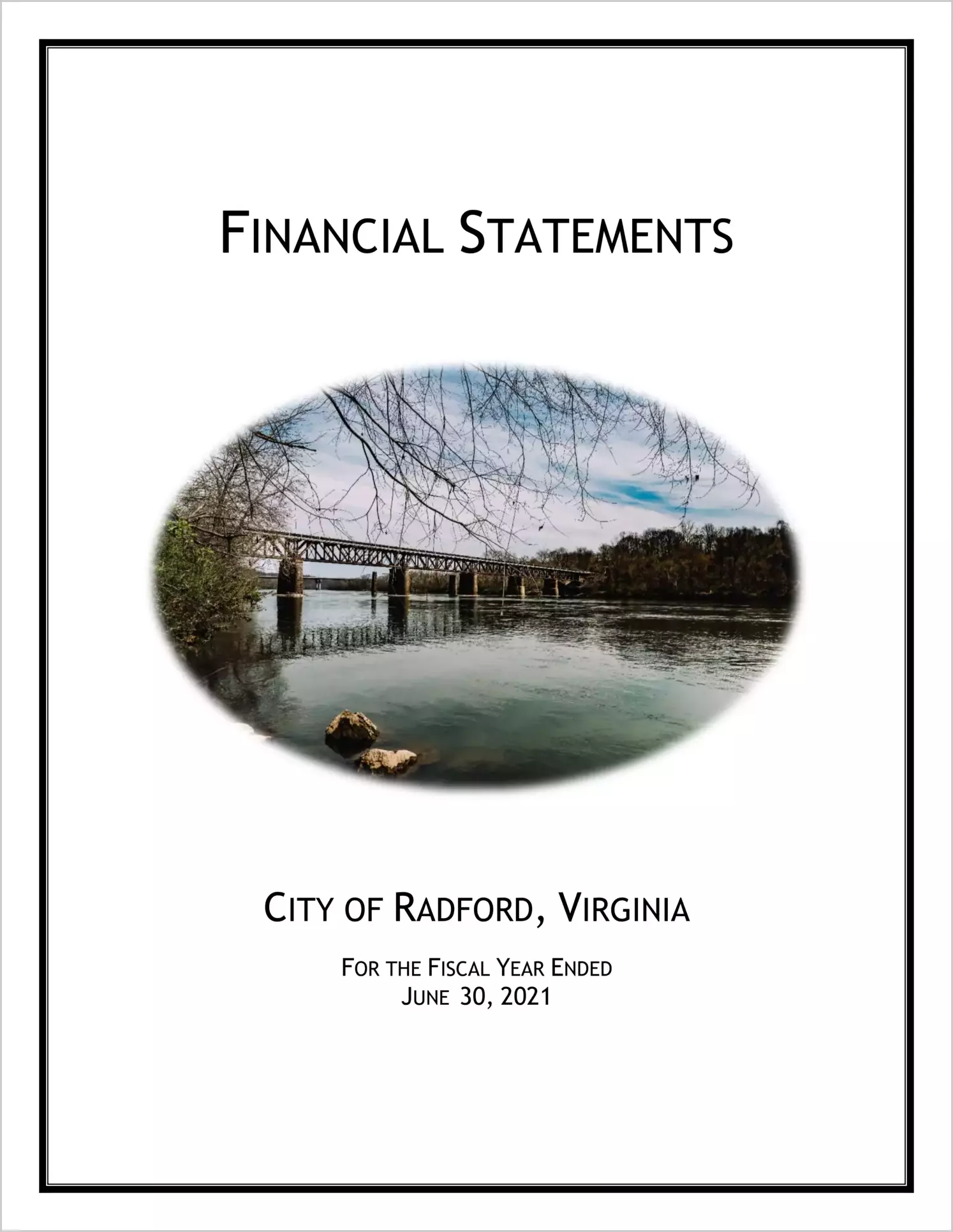 2021 Annual Financial Report for City of Radford