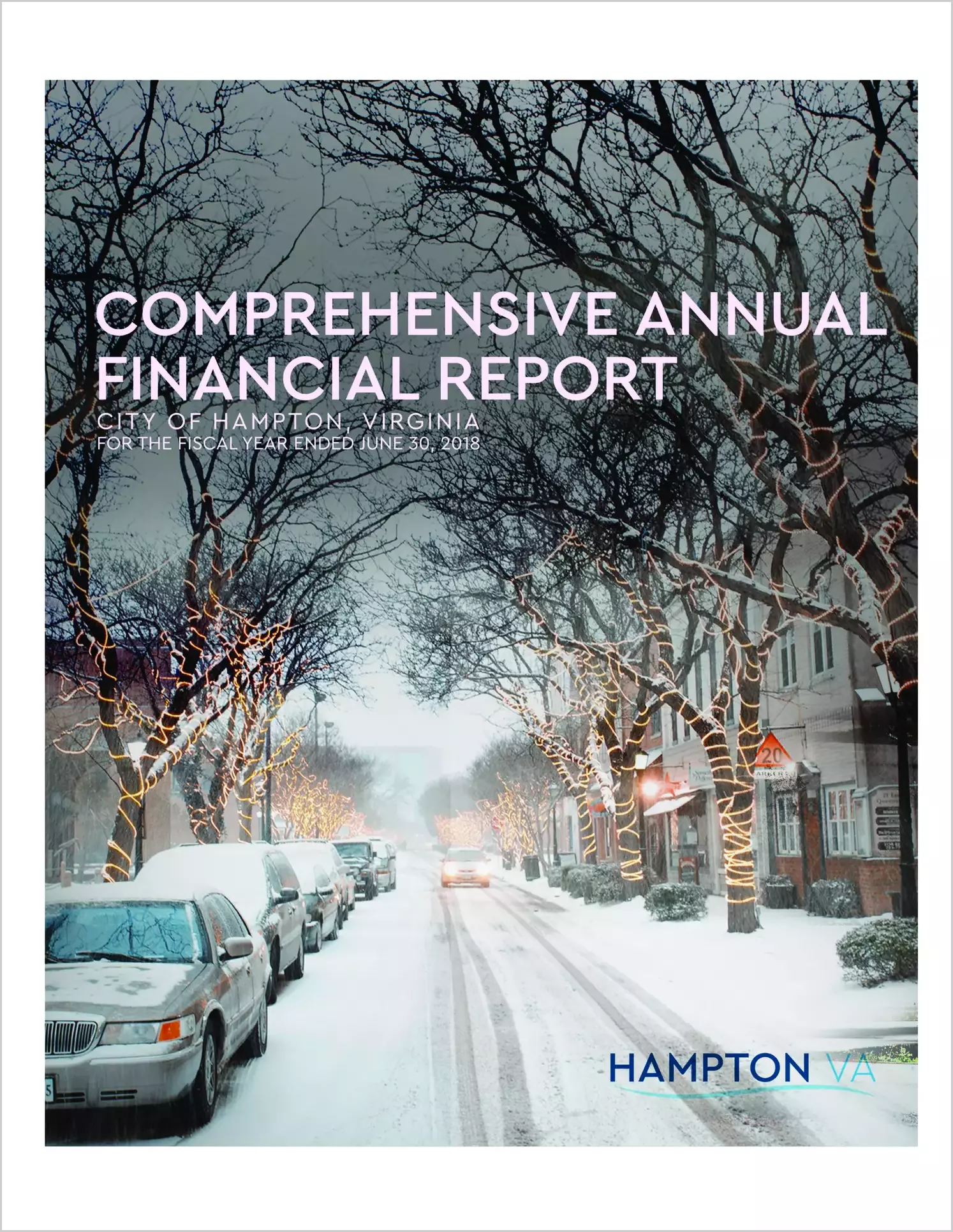 2018 Annual Financial Report for City of Hampton
