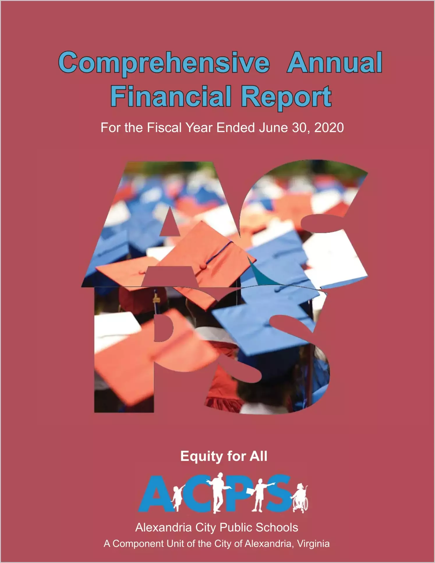 2020 Public Schools Annual Financial Report for City of Alexandria
