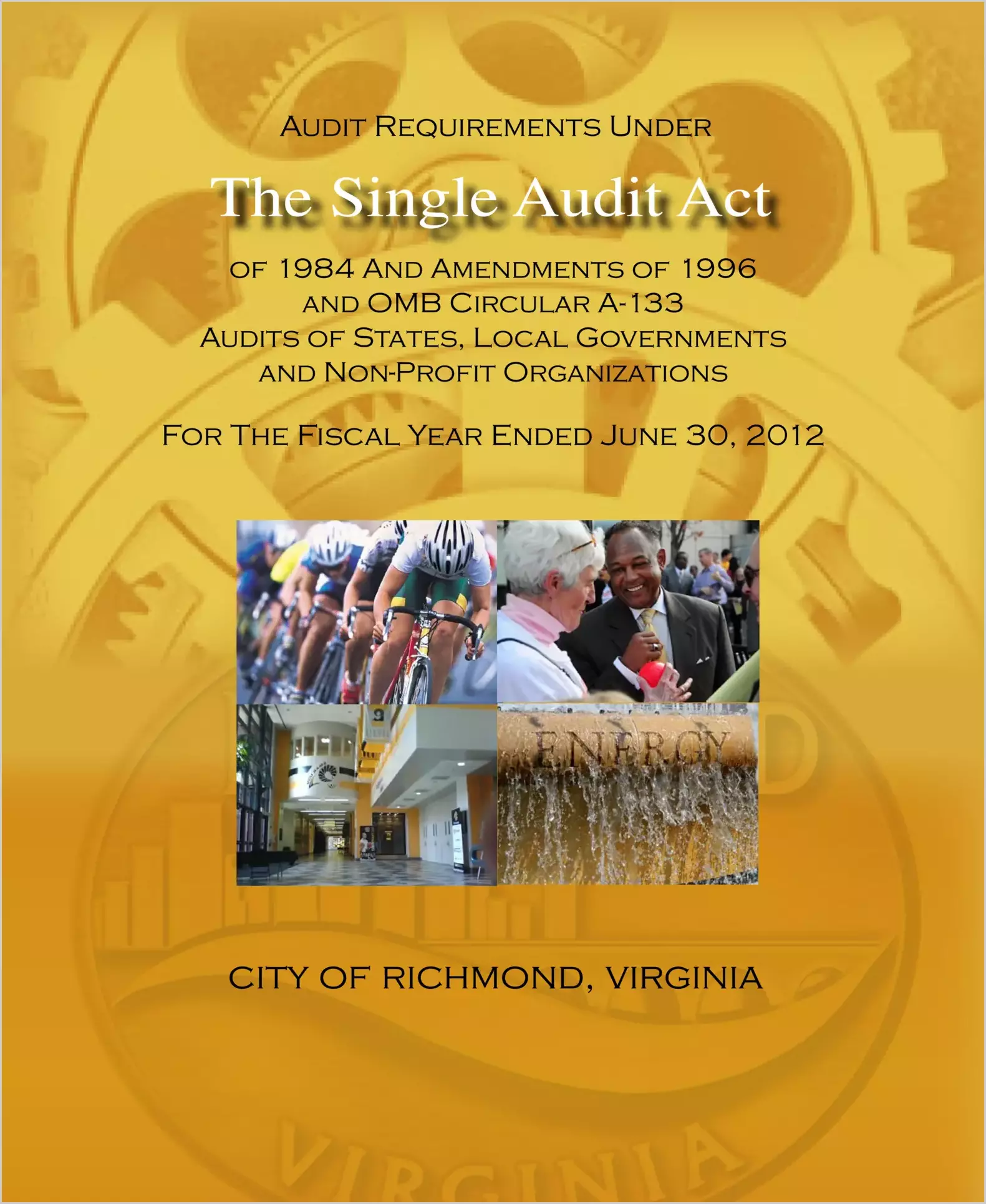2012 Internal Control and Compliance Report for City of Richmond