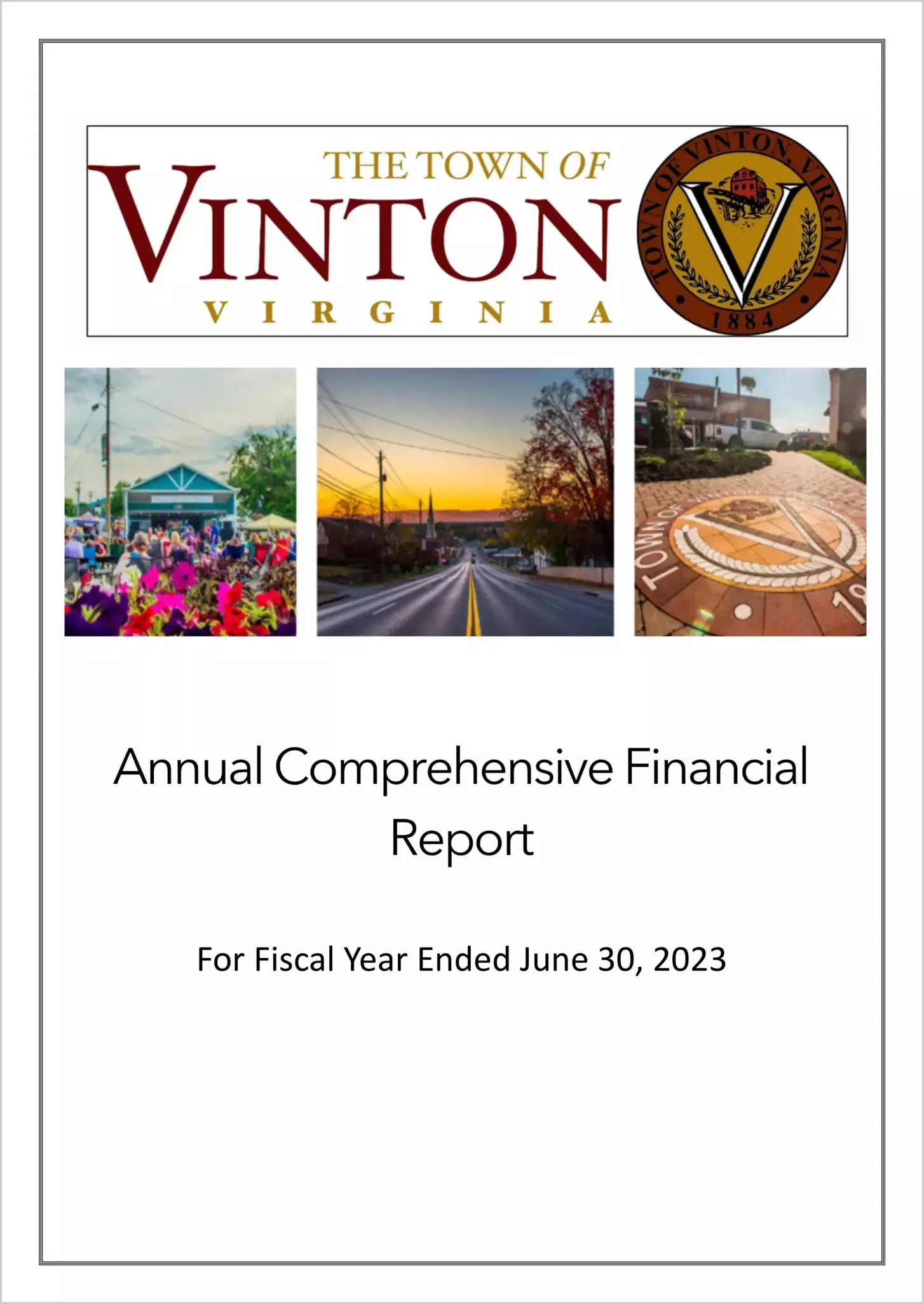 2023 Annual Financial Report for Town of Vinton