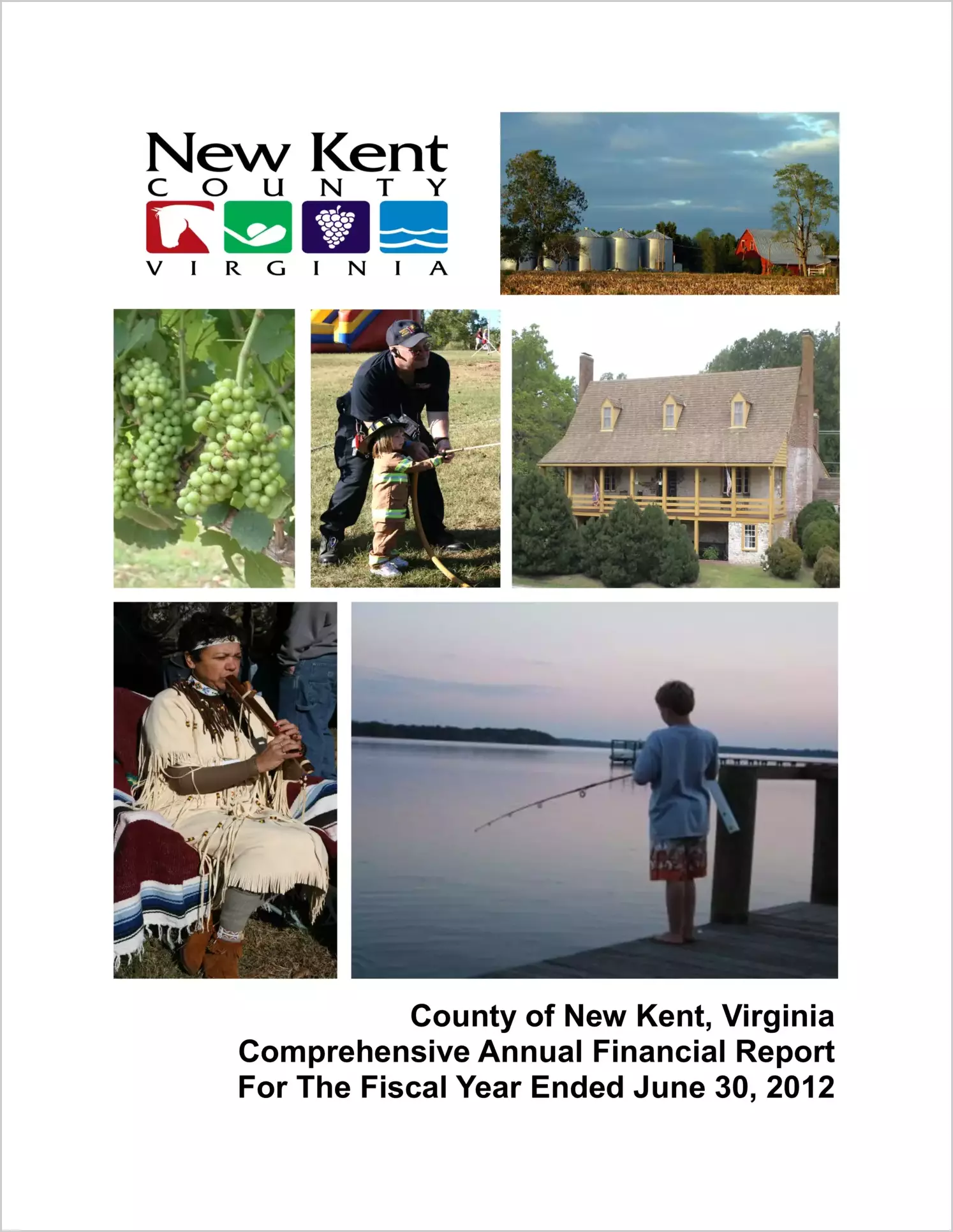 preview of 2012 Annual Financial Report for County of New Kent