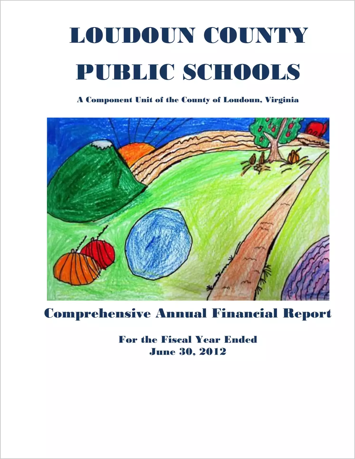 2012 Public Schools Annual Financial Report for County of Loudoun