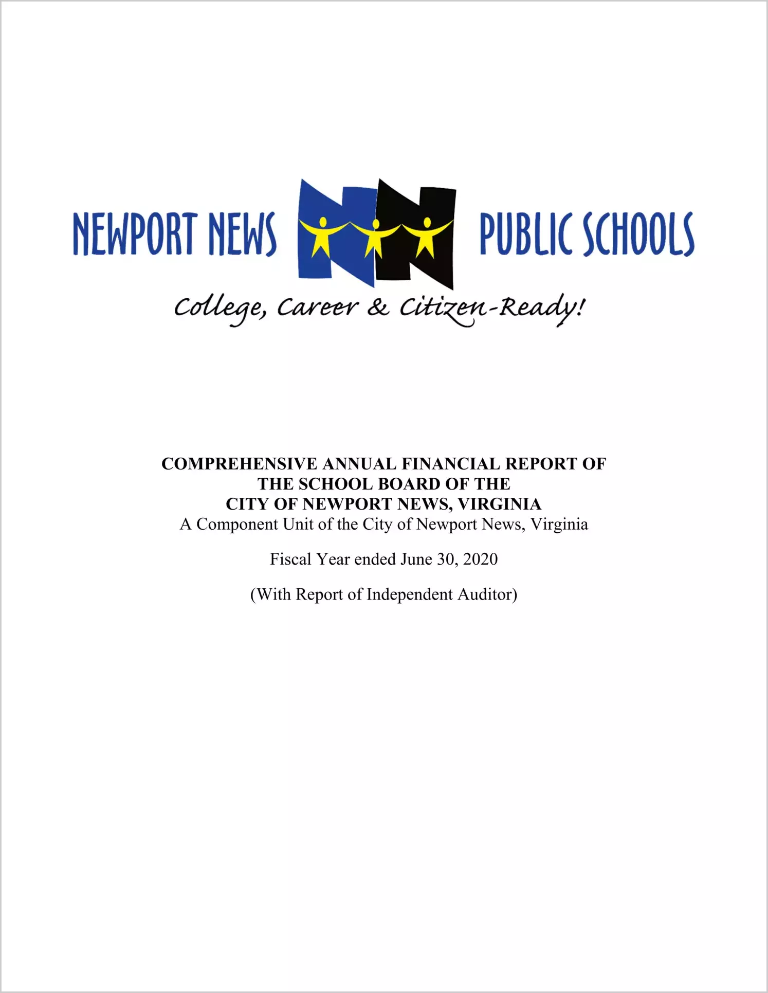 2020 Public Schools Annual Financial Report for City of Newport News