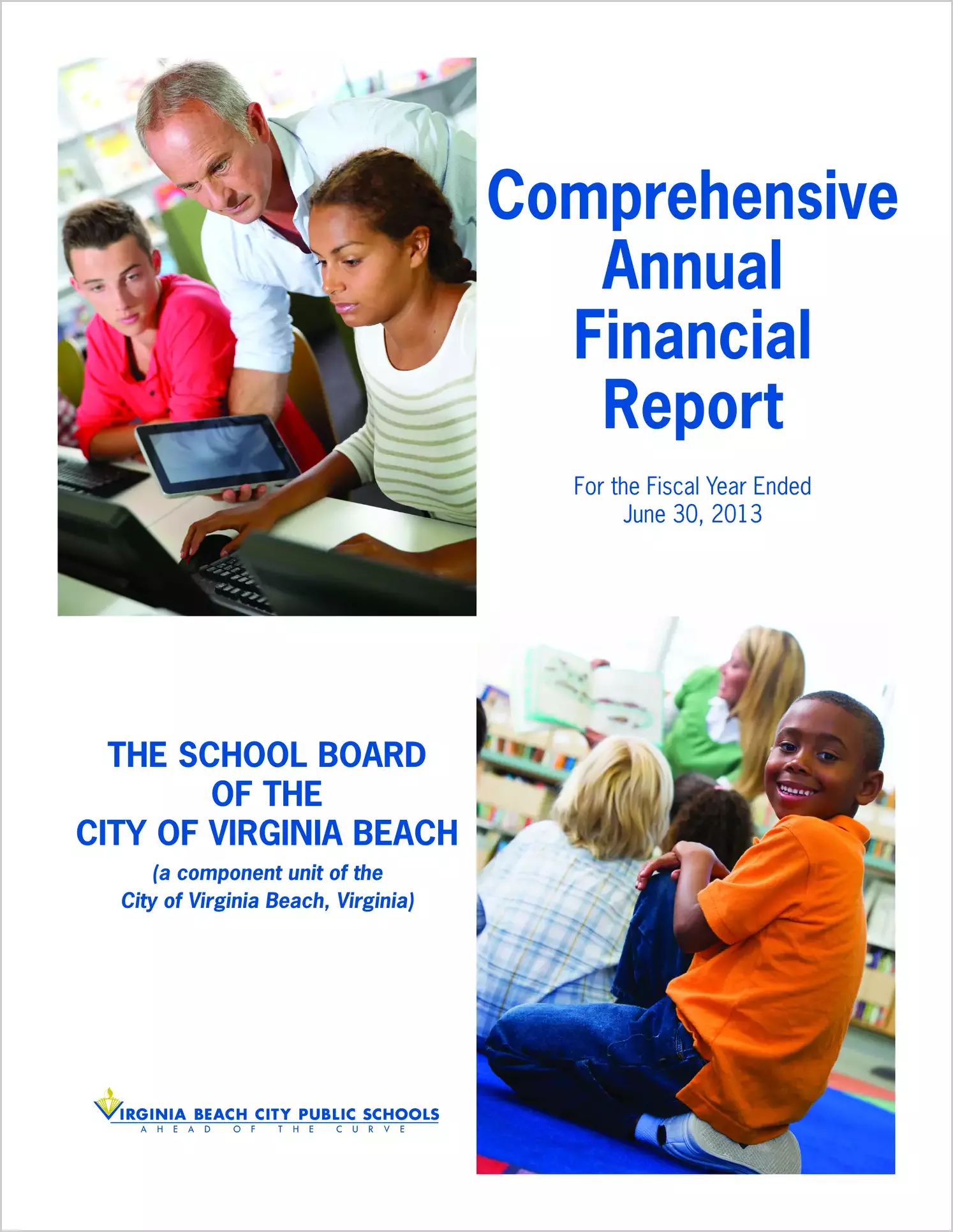 2013 Public Schools Annual Financial Report for City of Virginia Beach