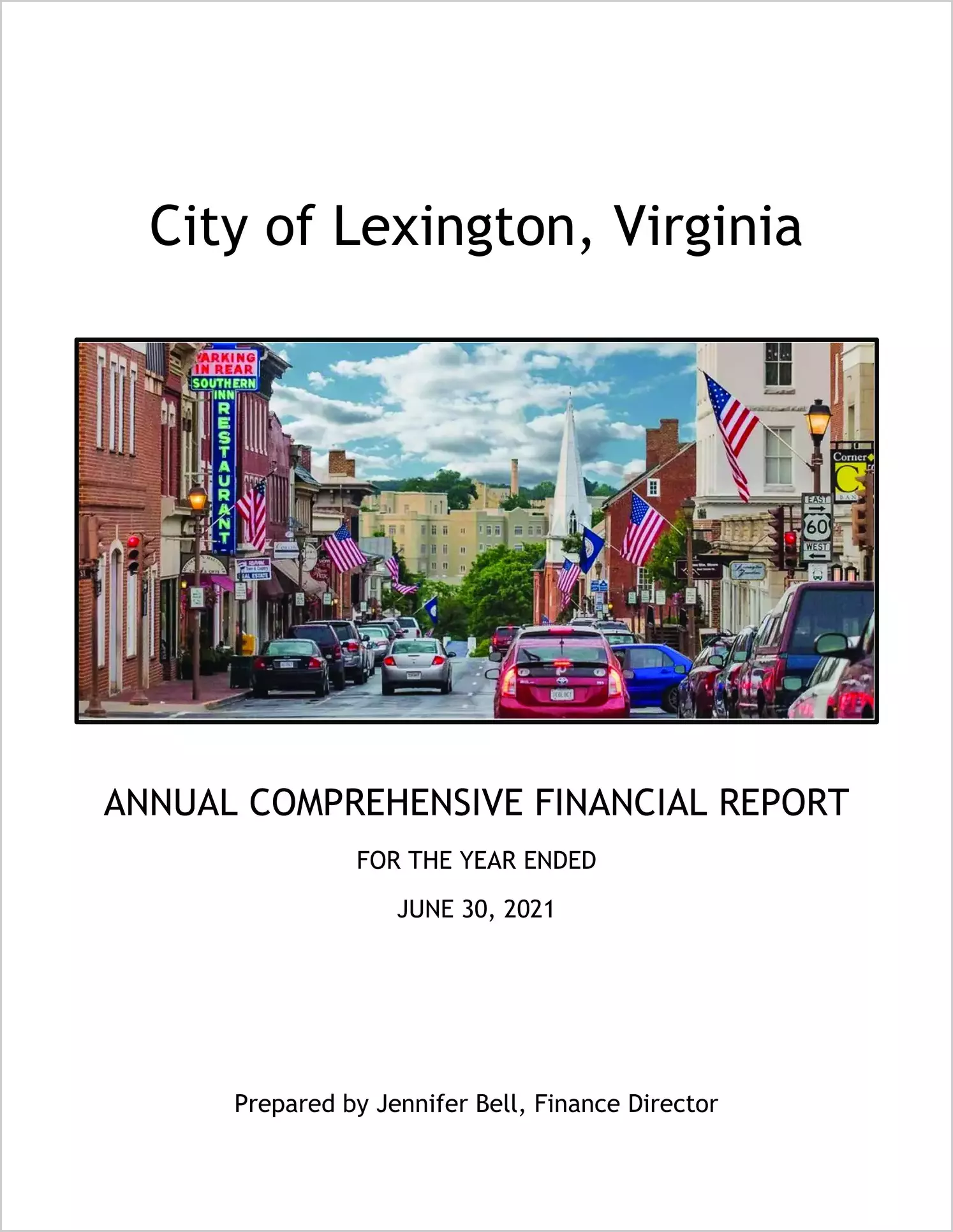 2021 Annual Financial Report for City of Lexington