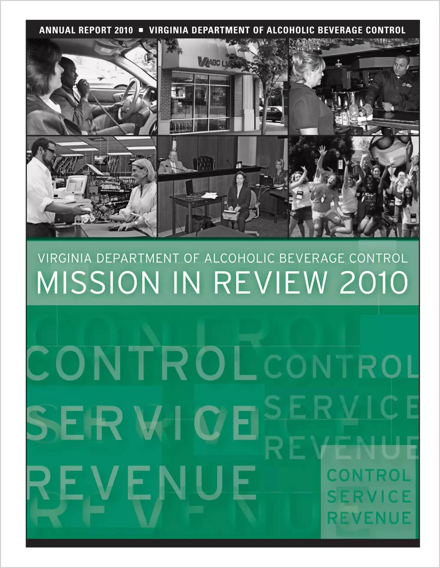 Department of Alcoholic Beverage Control Annual Report 2010