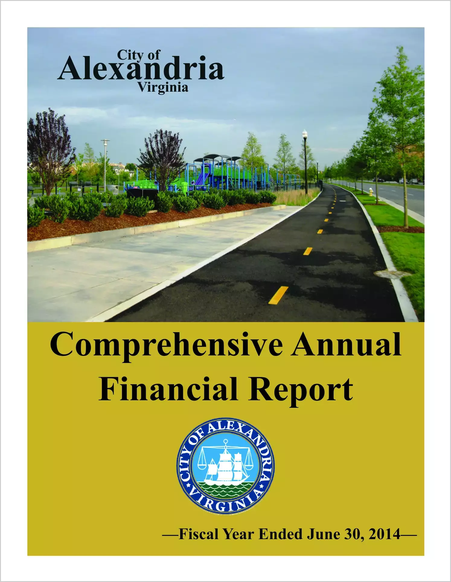 2014 Annual Financial Report for City of Alexandria