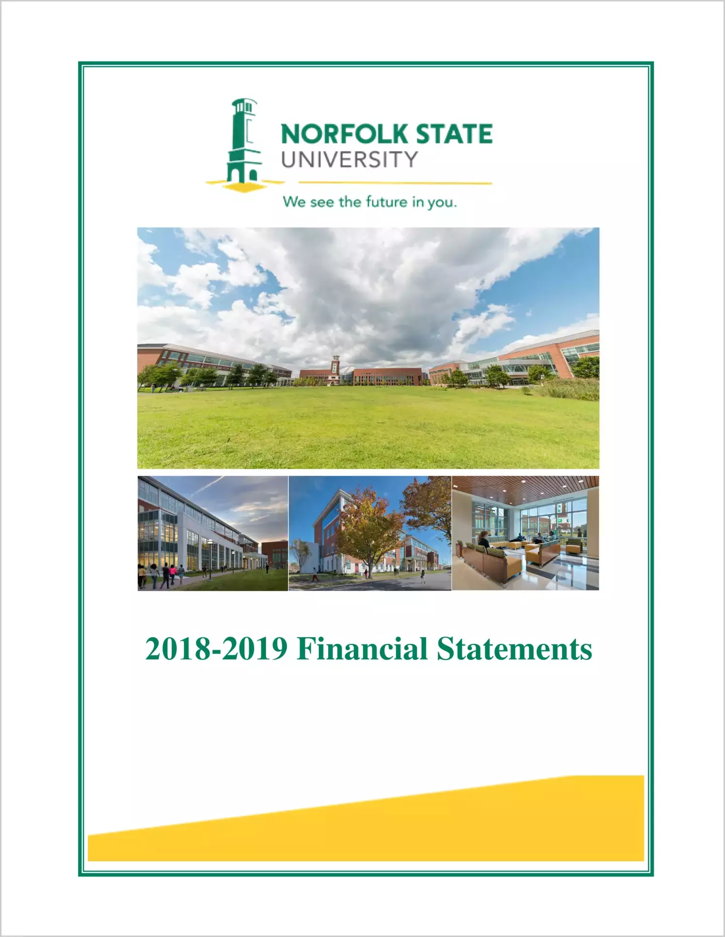 Norfolk State University Financial Statements for the year ended June 30, 2019