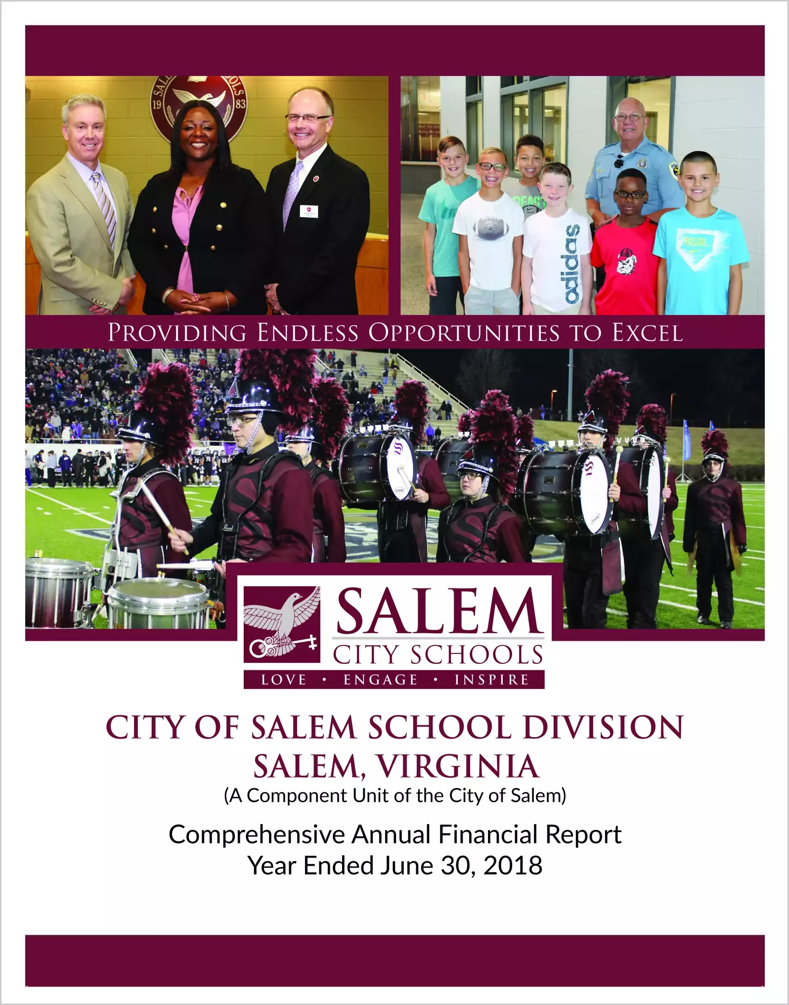 2018 Public Schools Annual Financial Report for City of Salem