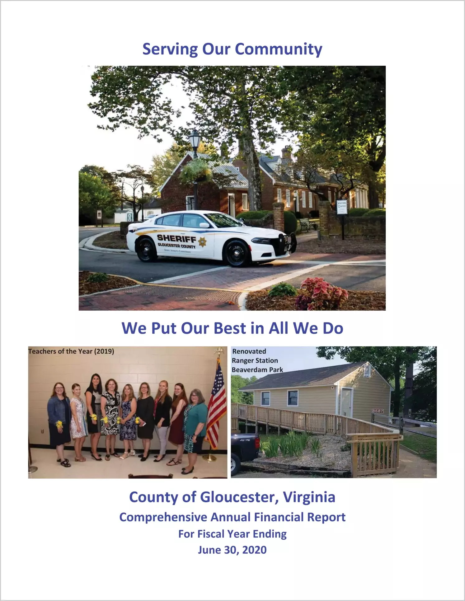 2020 Annual Financial Report for County of Gloucester