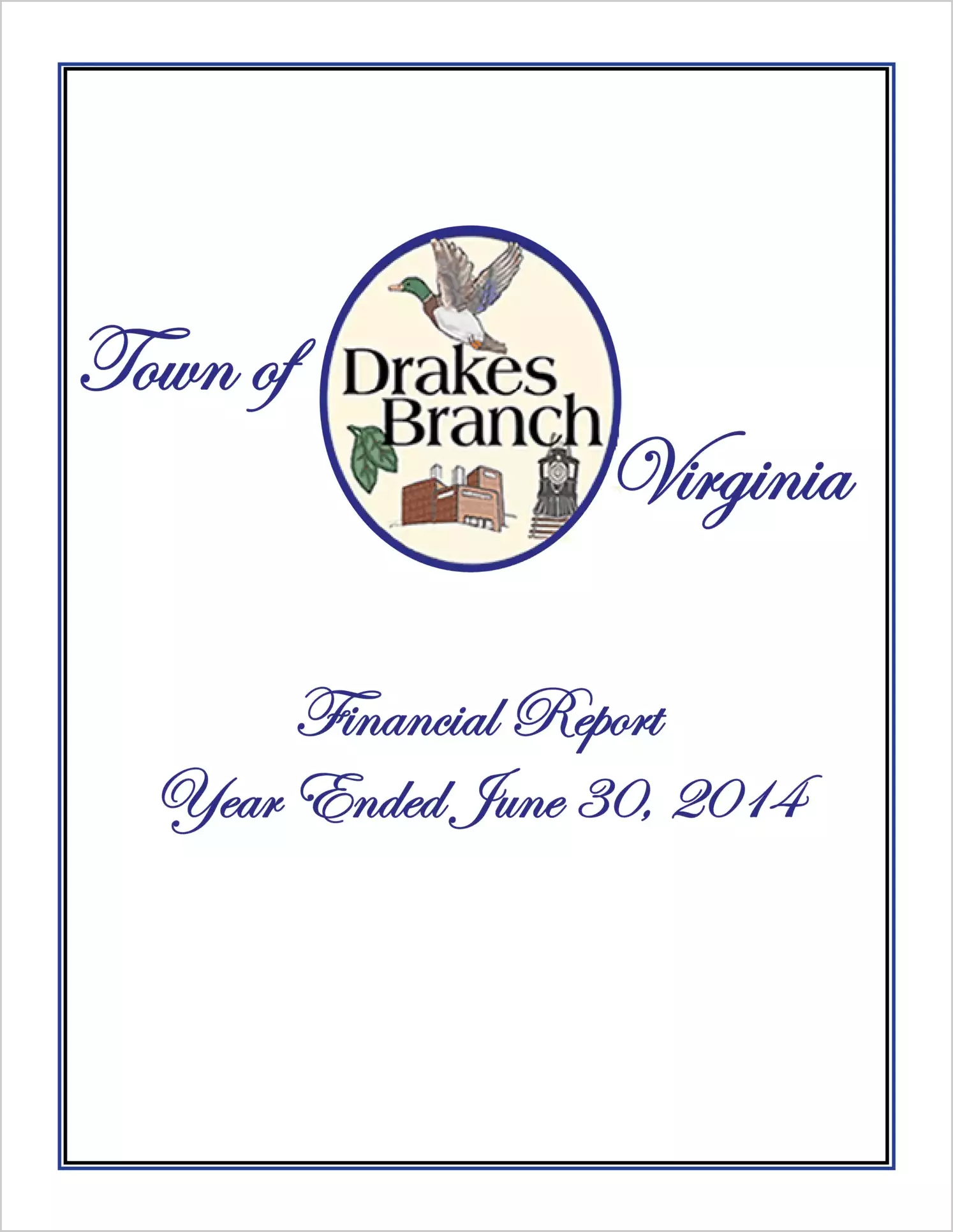 2014 Annual Financial Report for Town of Drakes Branch