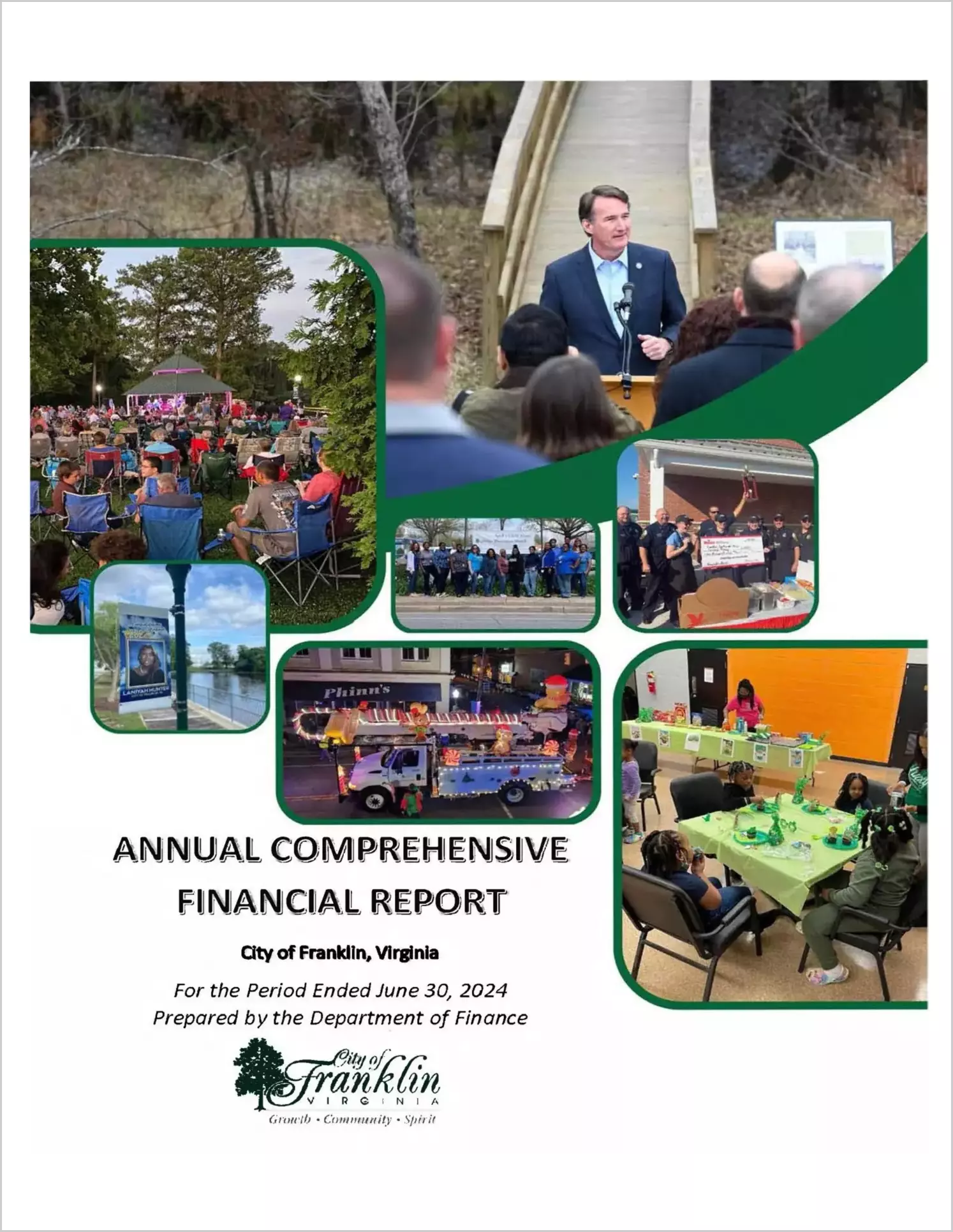 2024 Annual Financial Report for City of Franklin