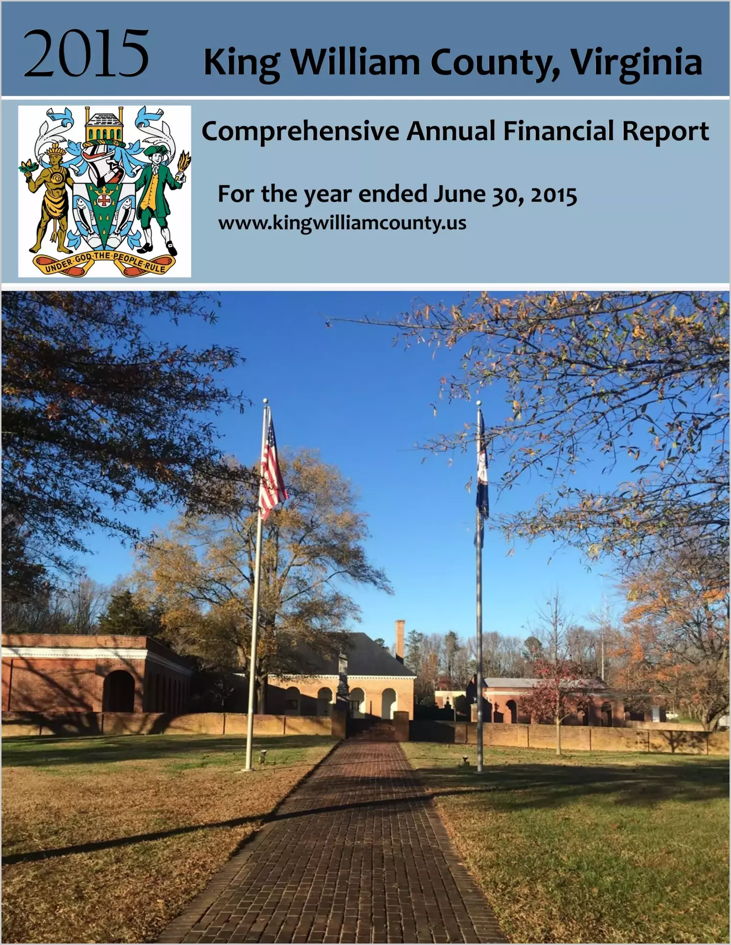 2015 Annual Financial Report for County of King William