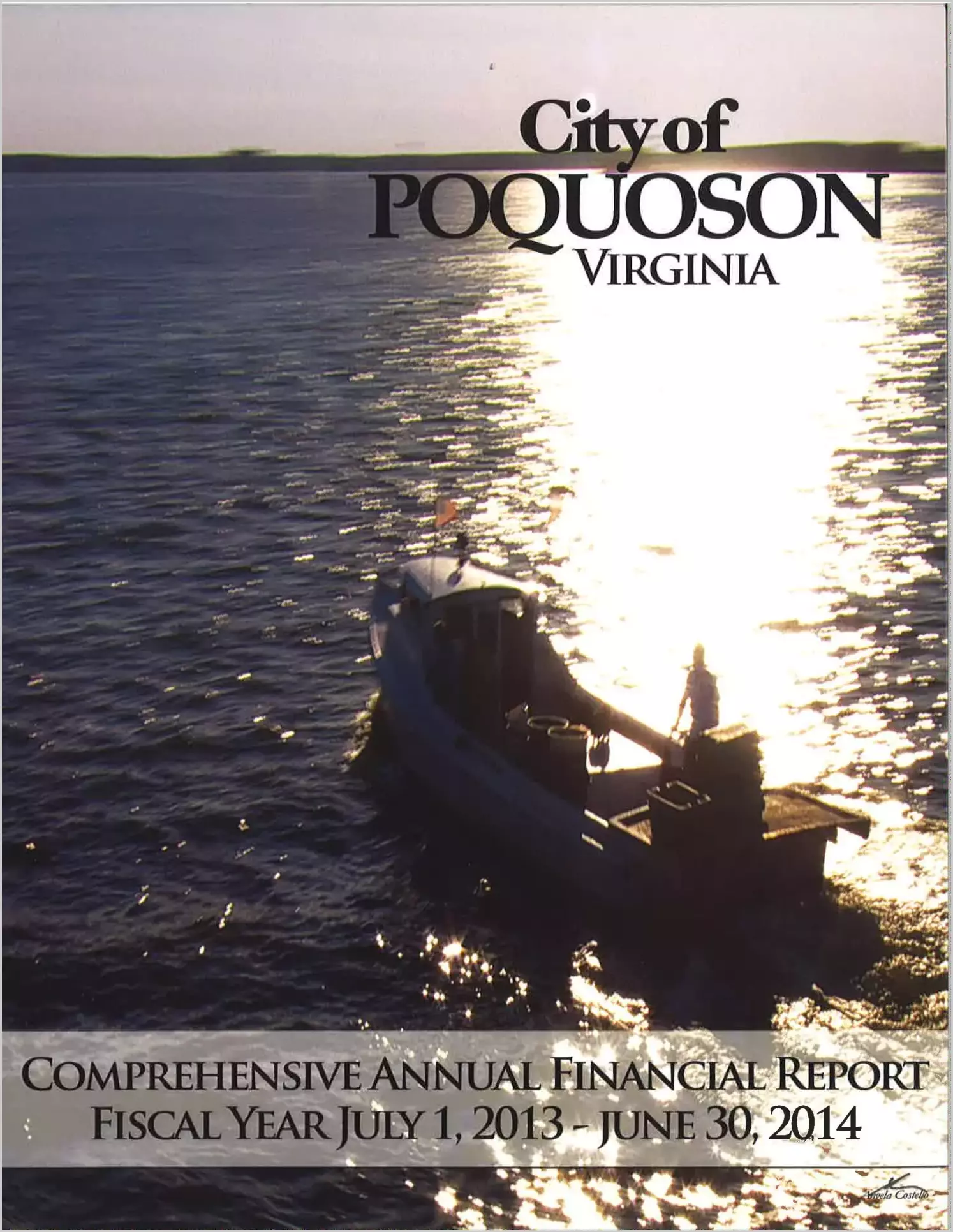 2014 Annual Financial Report for City of Poquoson