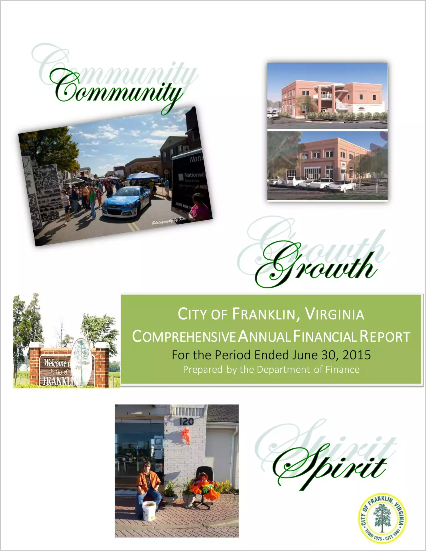 2015 Annual Financial Report for City of Franklin