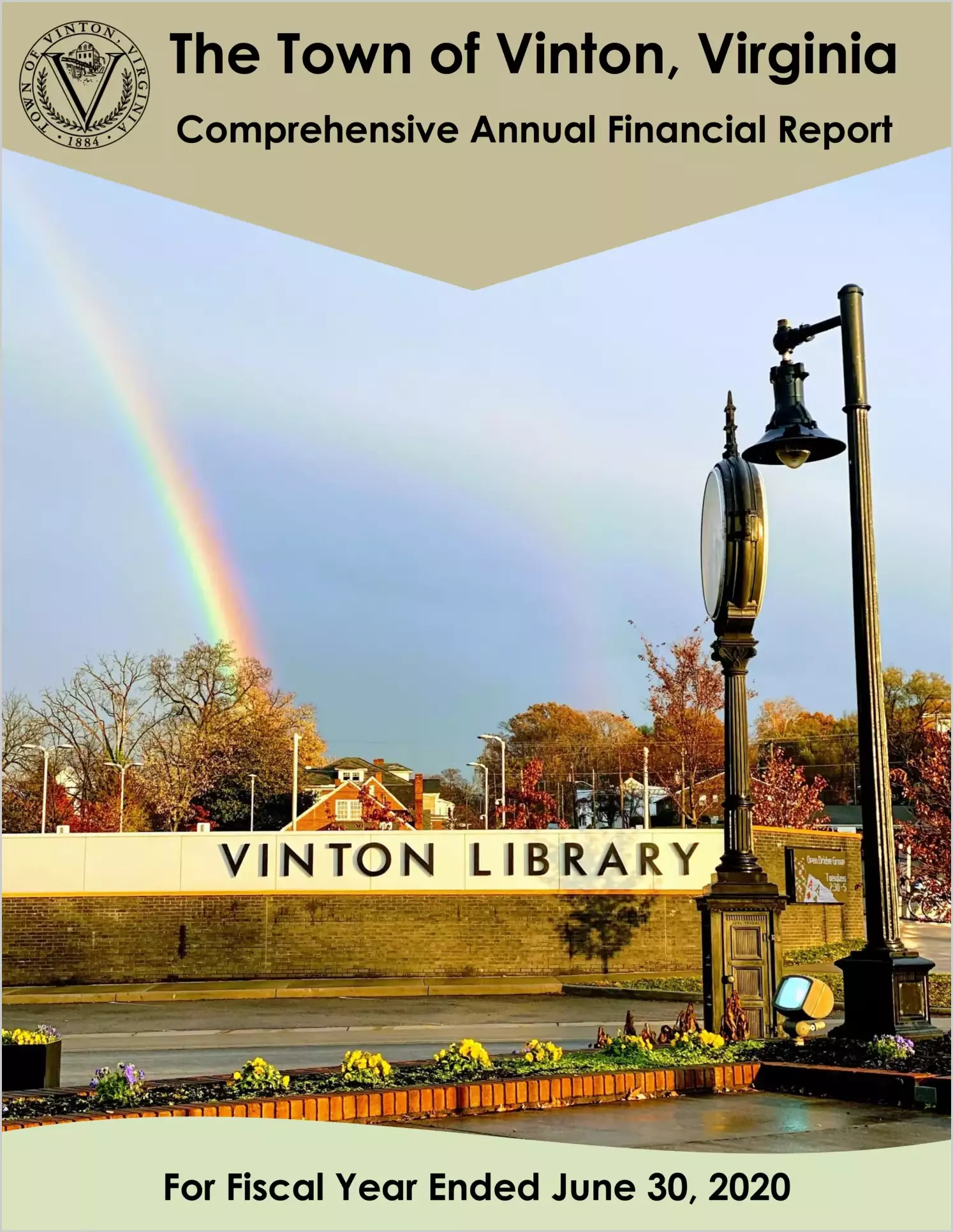 2020 Annual Financial Report for Town of Vinton