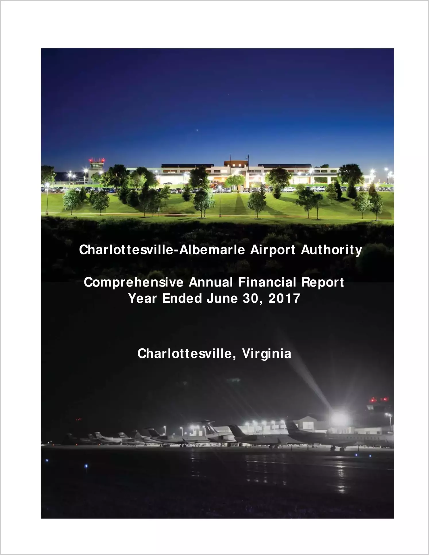 2017 ABC/Other Annual Financial Report  for Charlottesville-Albemarle Airport Authority