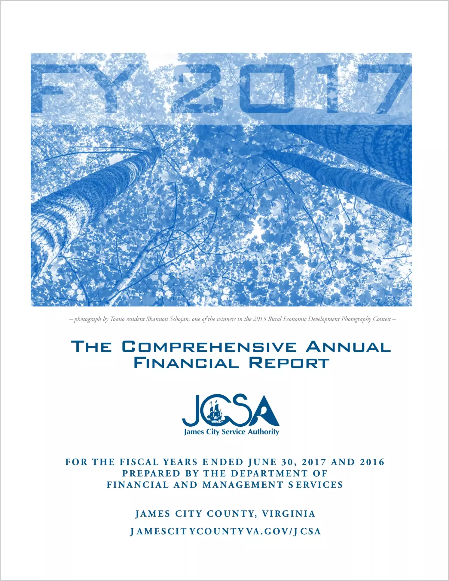 2017 ABC/Other Annual Financial Report  for James City Service Authority
