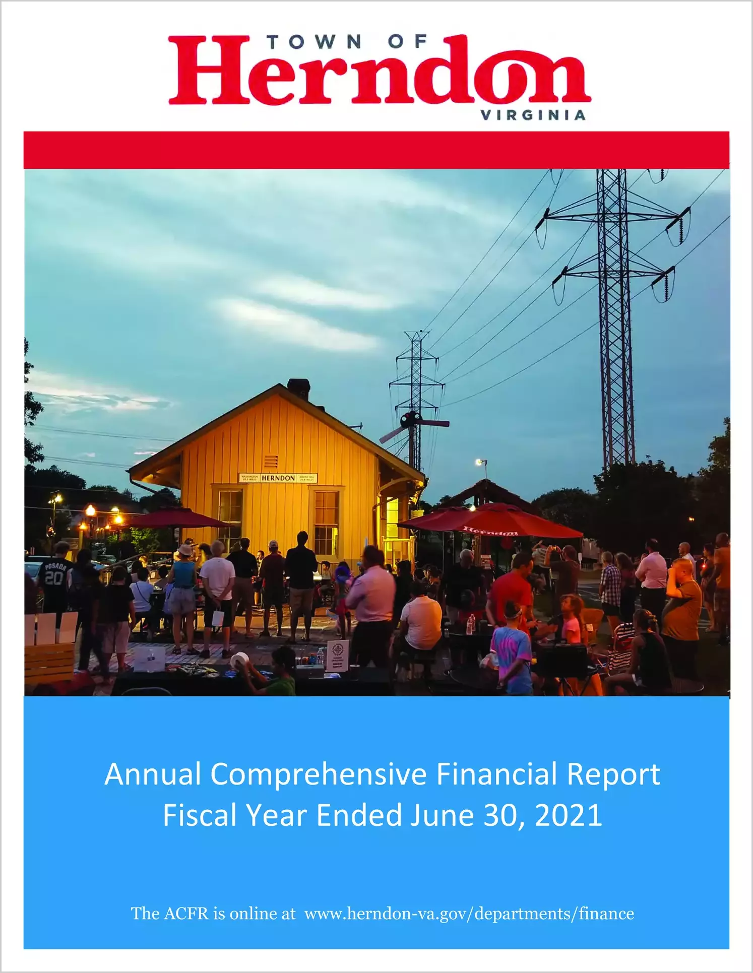 2021 Annual Financial Report for Town of Herndon