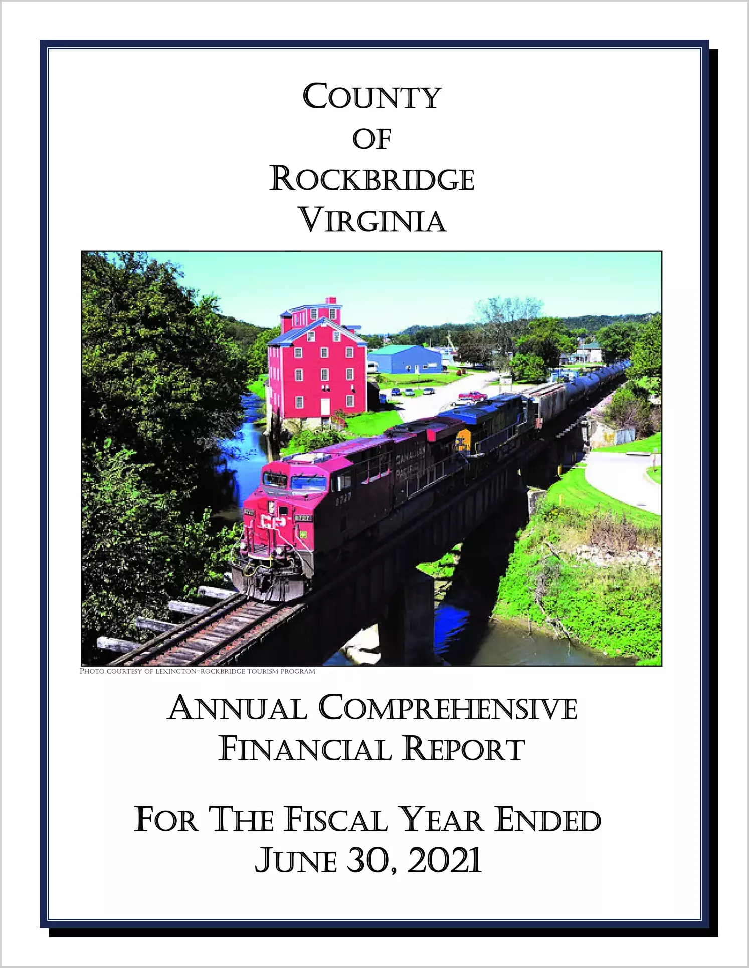 2021 Annual Financial Report for County of Rockbridge