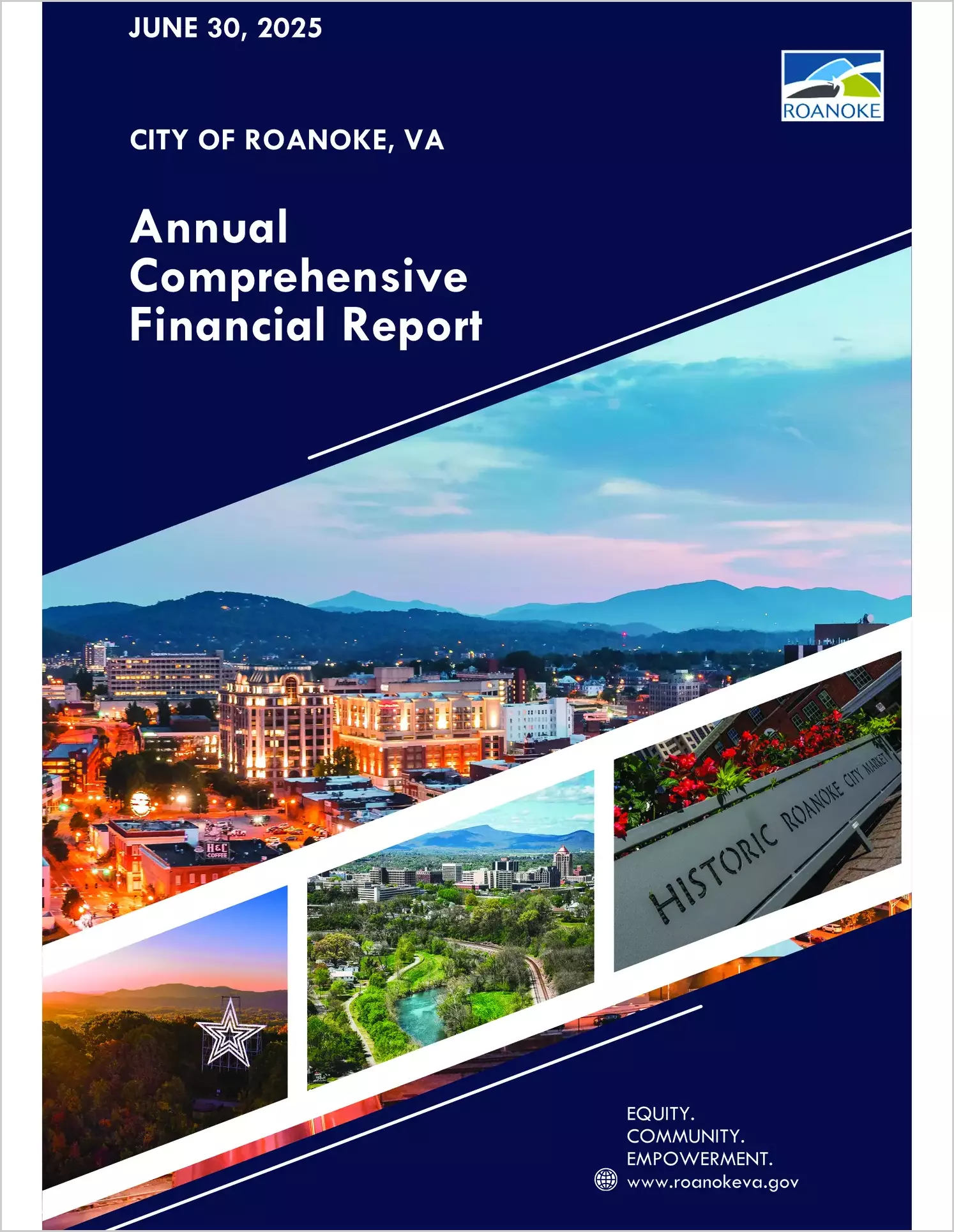 preview of 2025 Annual Financial Report for City of Roanoke