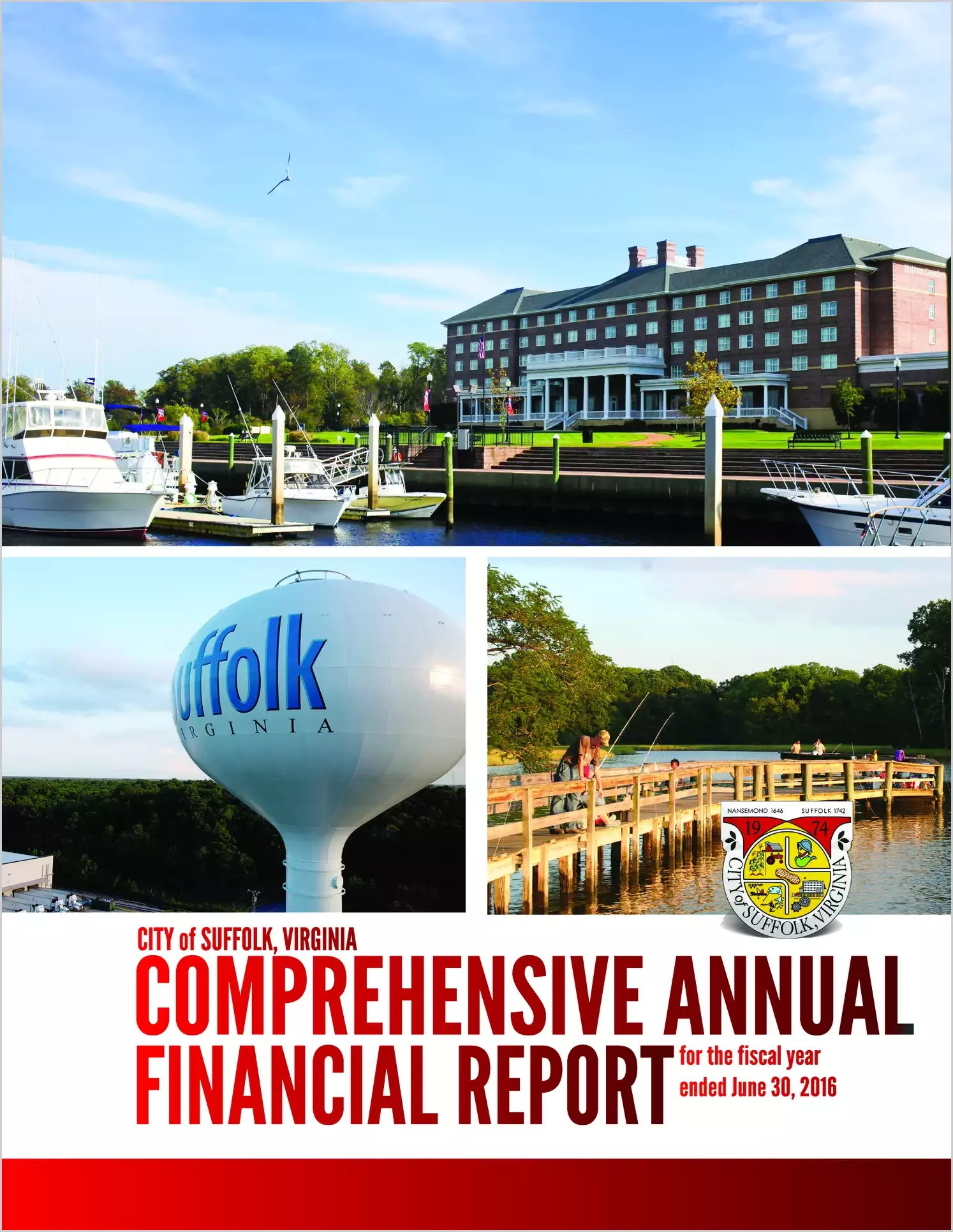 2016 Annual Financial Report for City of Suffolk