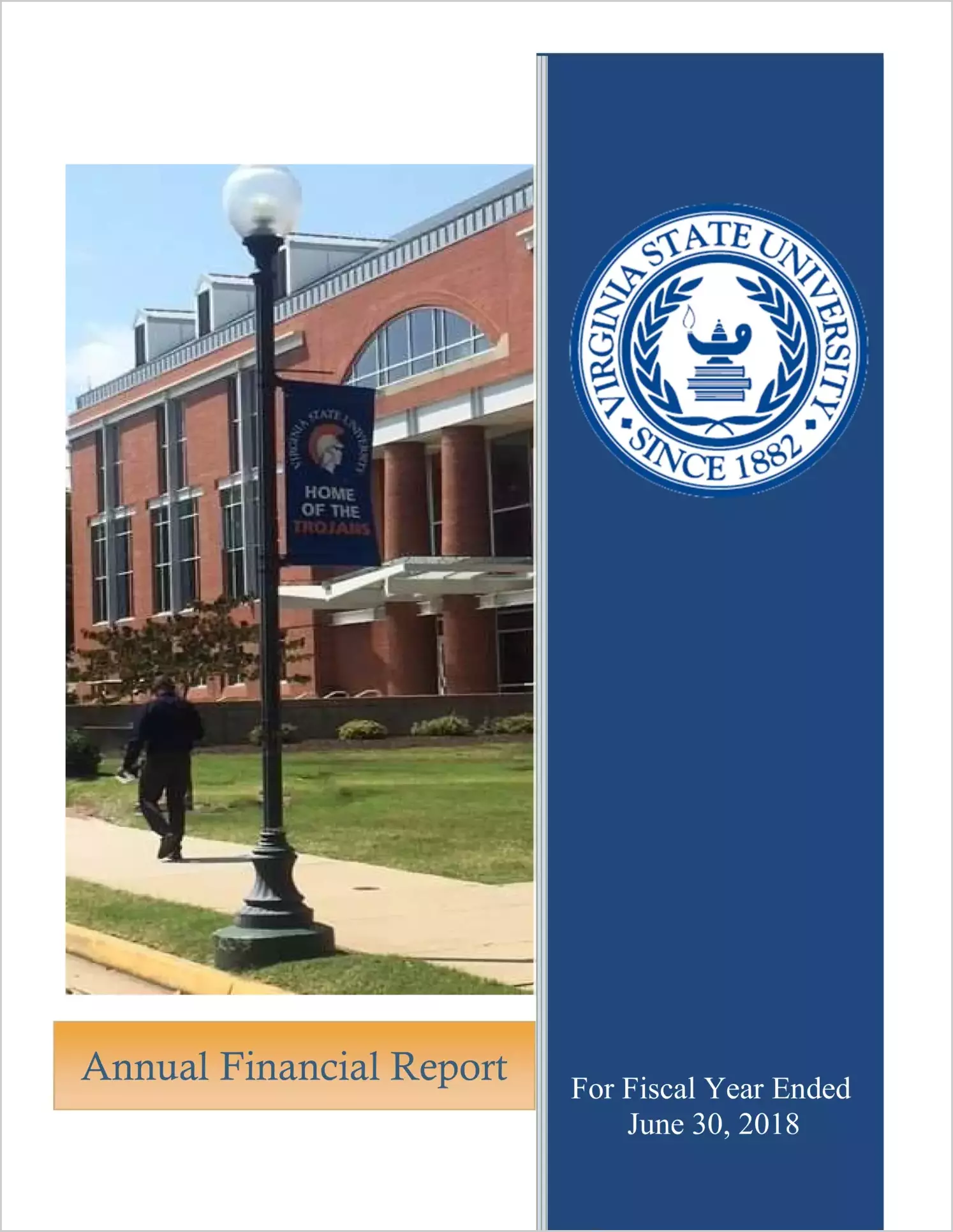 Virginia State University Financial Statements for the year ended June 30, 2018