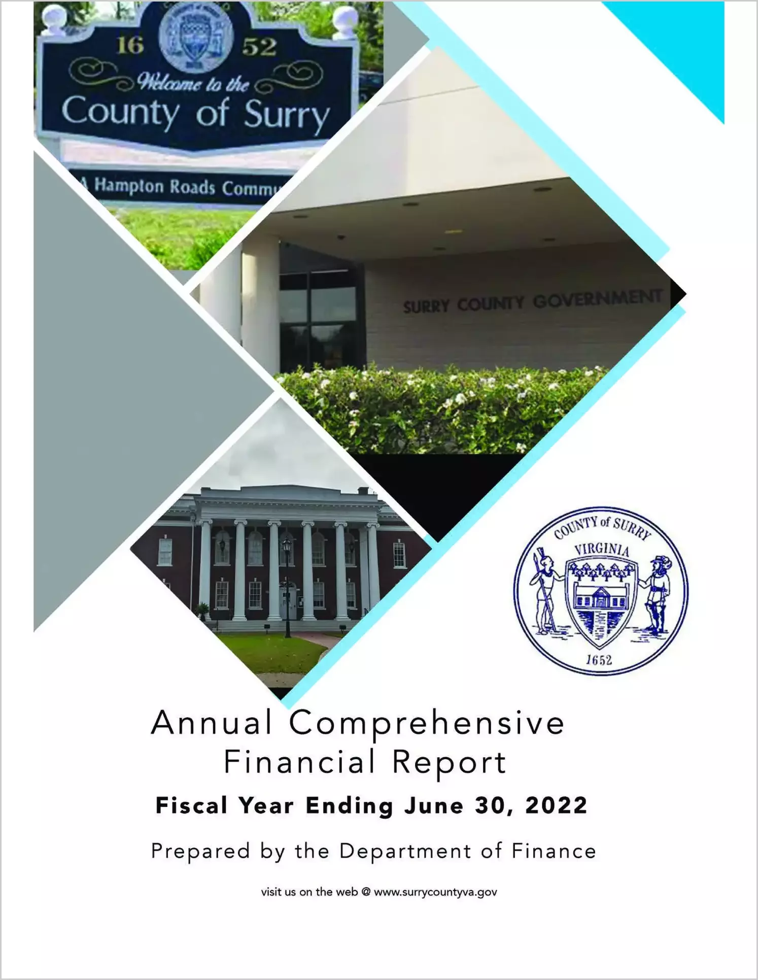 2022 Annual Financial Report for County of Surry