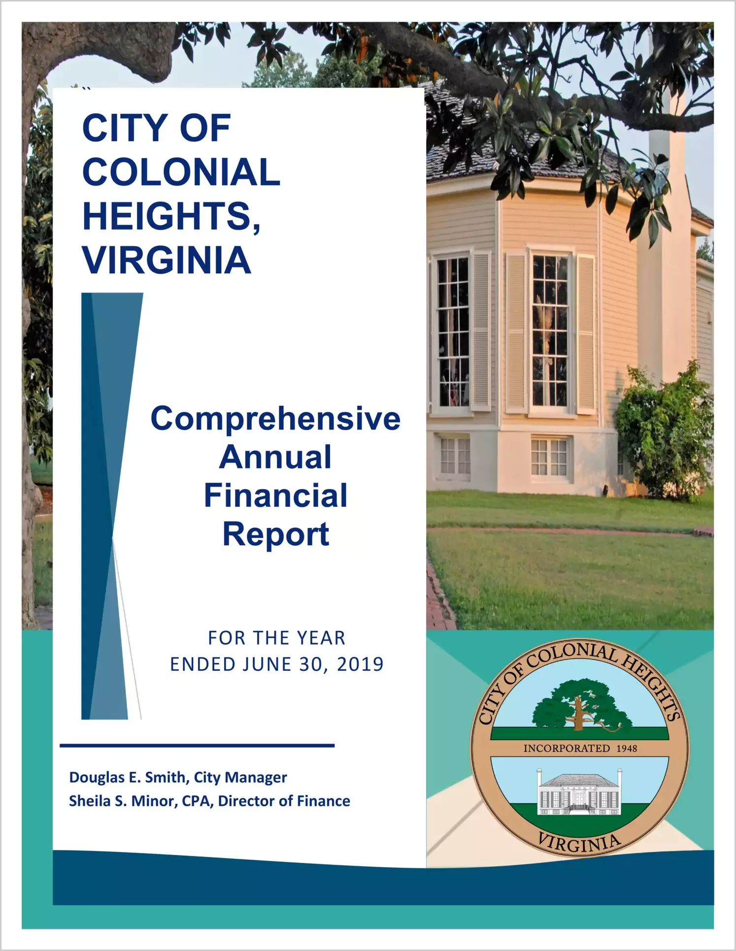 2019 Annual Financial Report for City of Colonial Heights