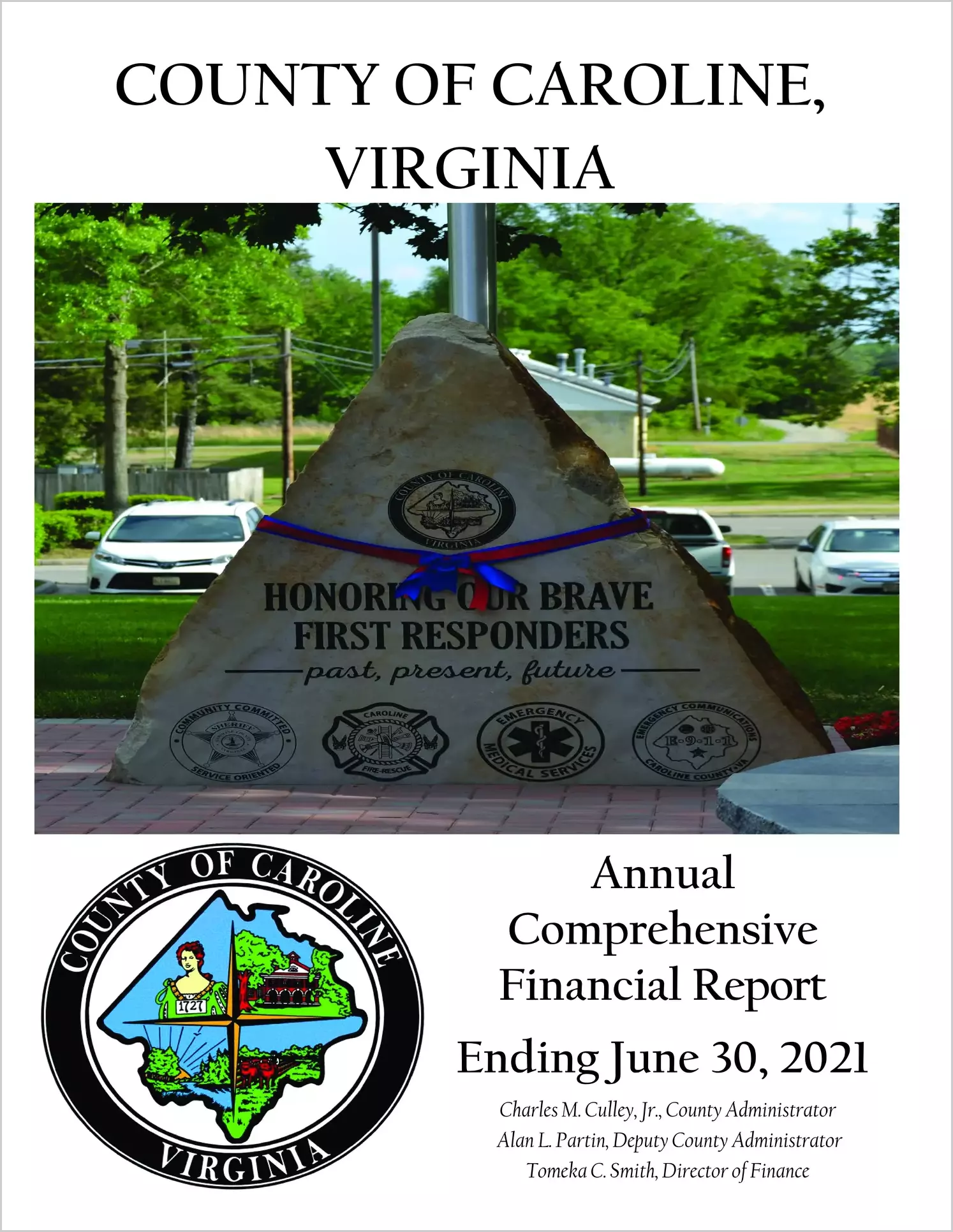 2021 Annual Financial Report for County of Caroline
