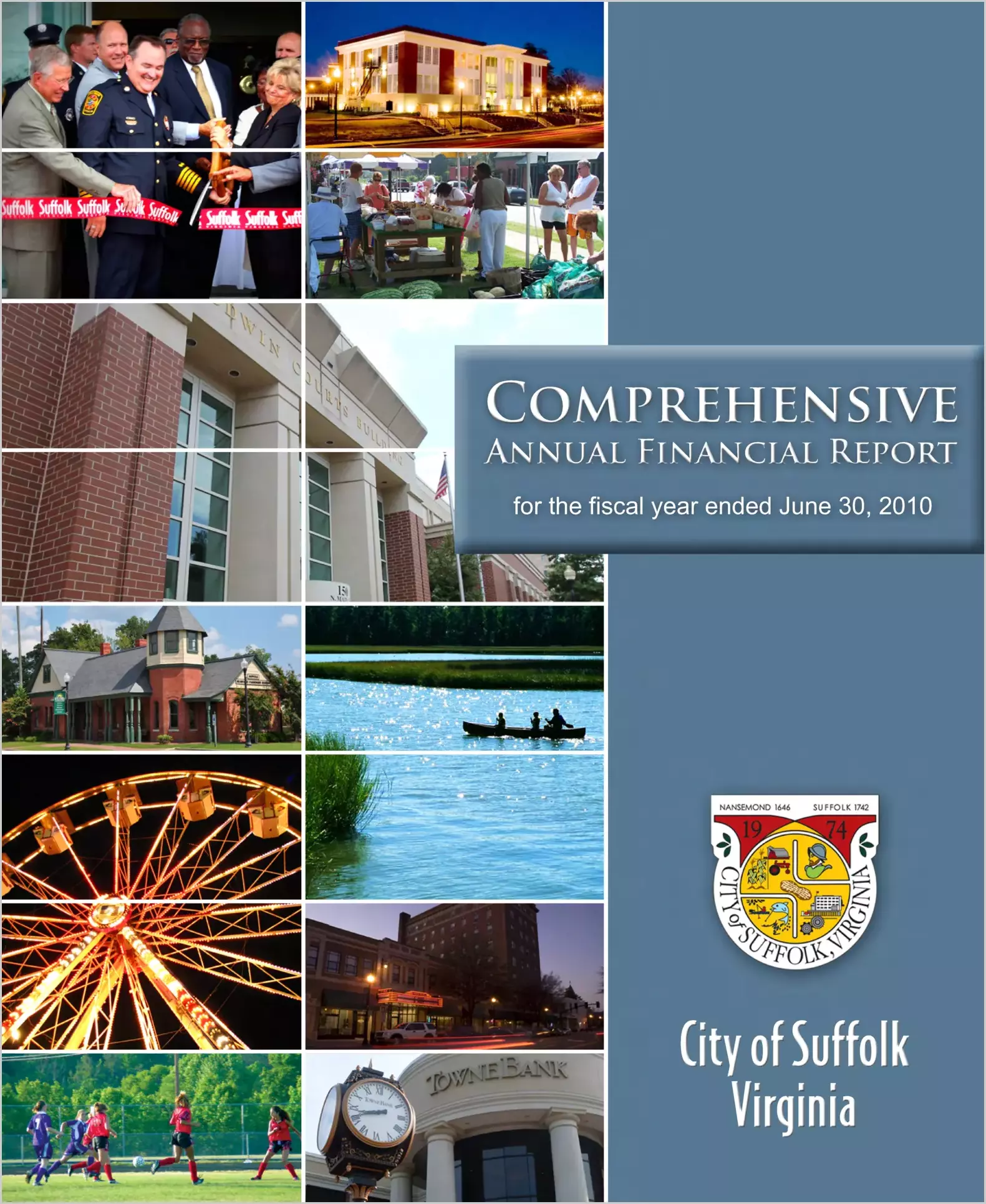 2010 Annual Financial Report for City of Suffolk