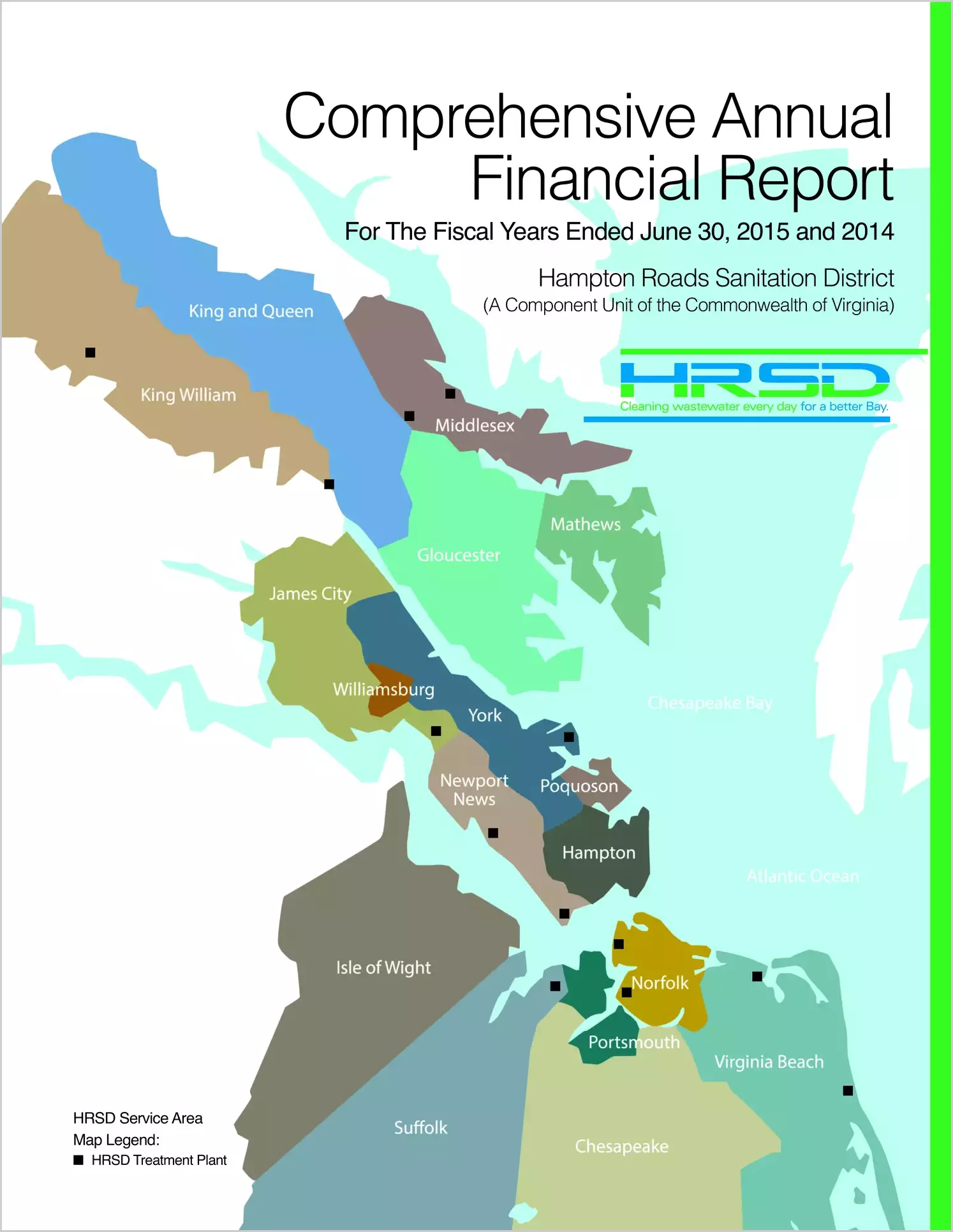 2015 ABC/Other Annual Financial Report  for Hampton Roads Sanitation District