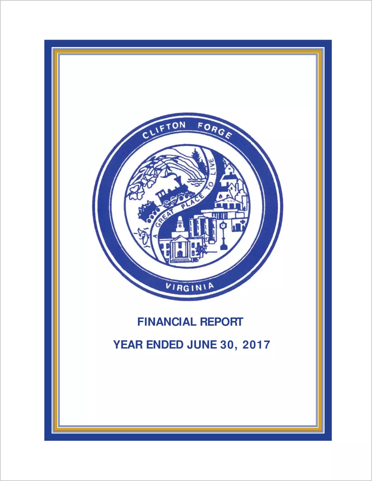 2017 Annual Financial Report for Town of Clifton Forge