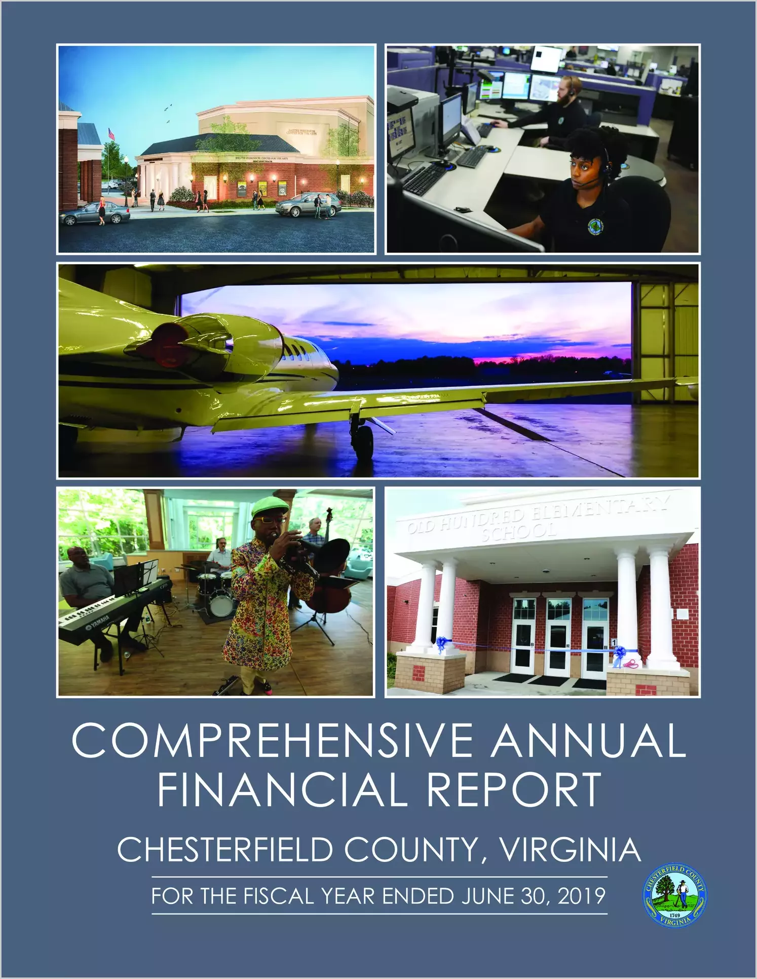 2019 Annual Financial Report for County of Chesterfield