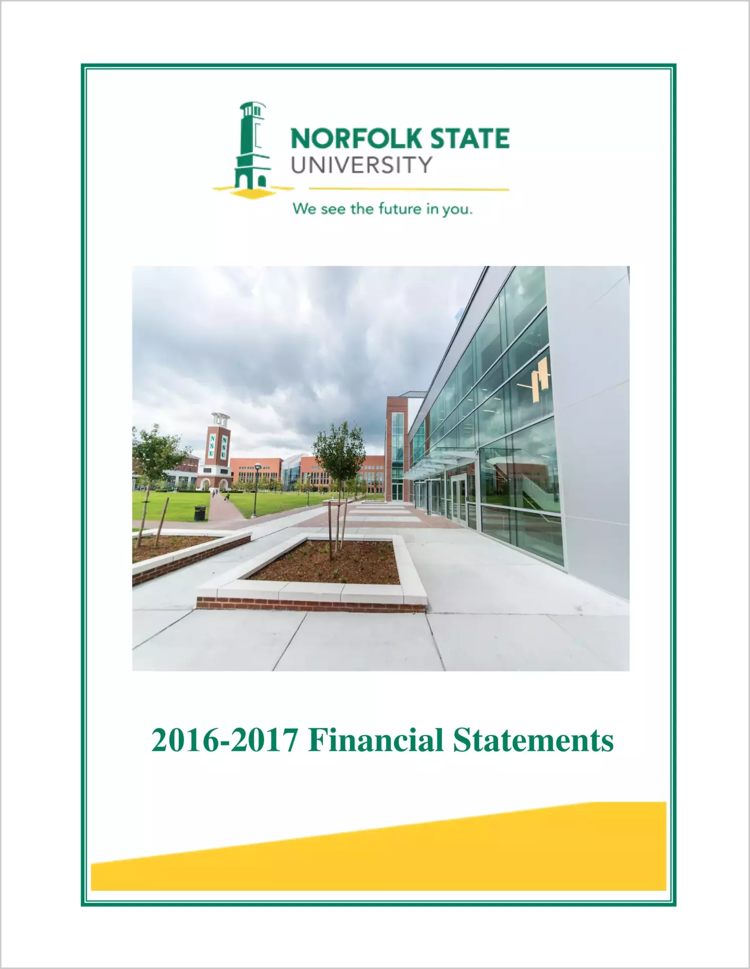 Norfolk State University Financial Statements for the year ended June 30, 2017