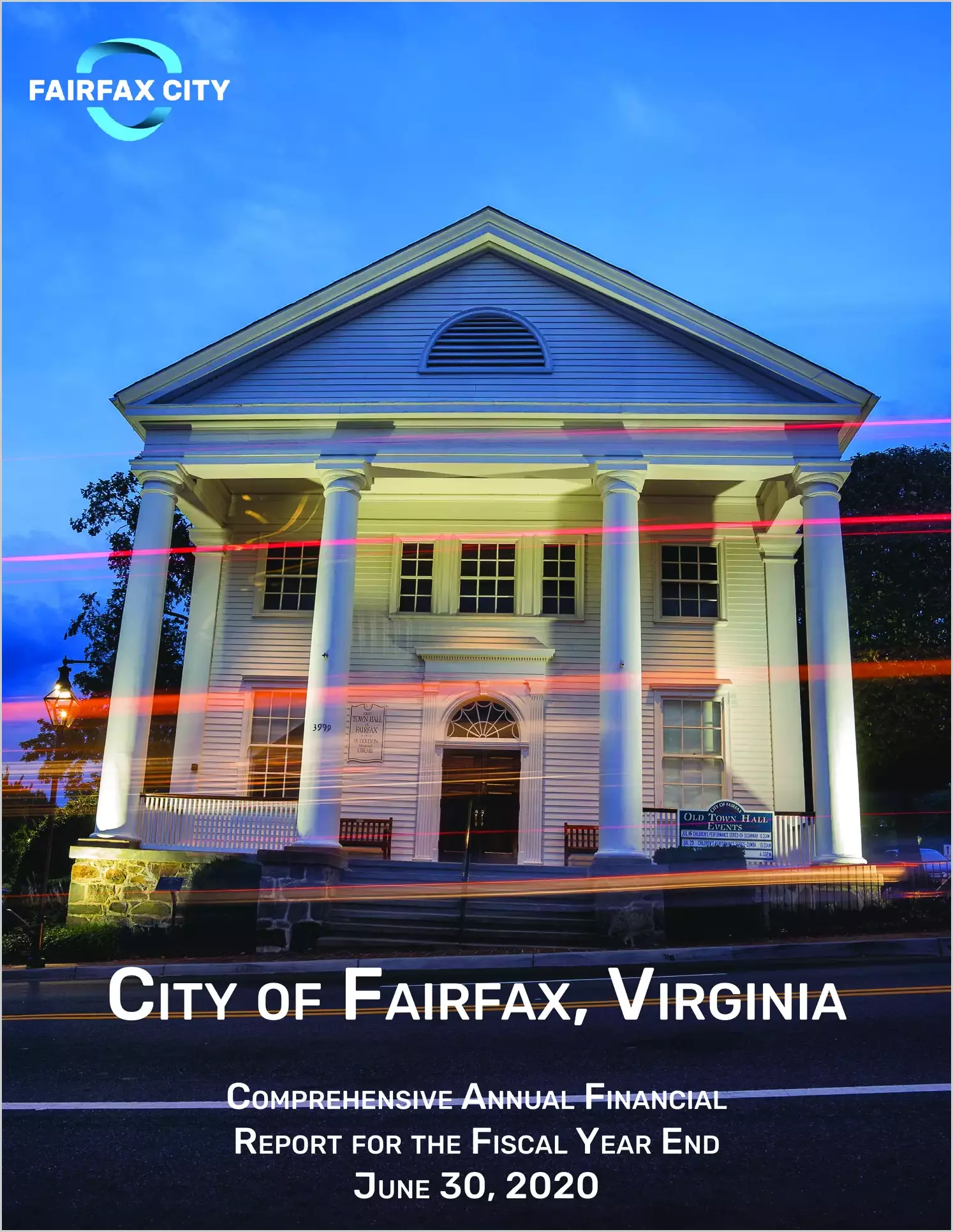 2020 Annual Financial Report for City of Fairfax