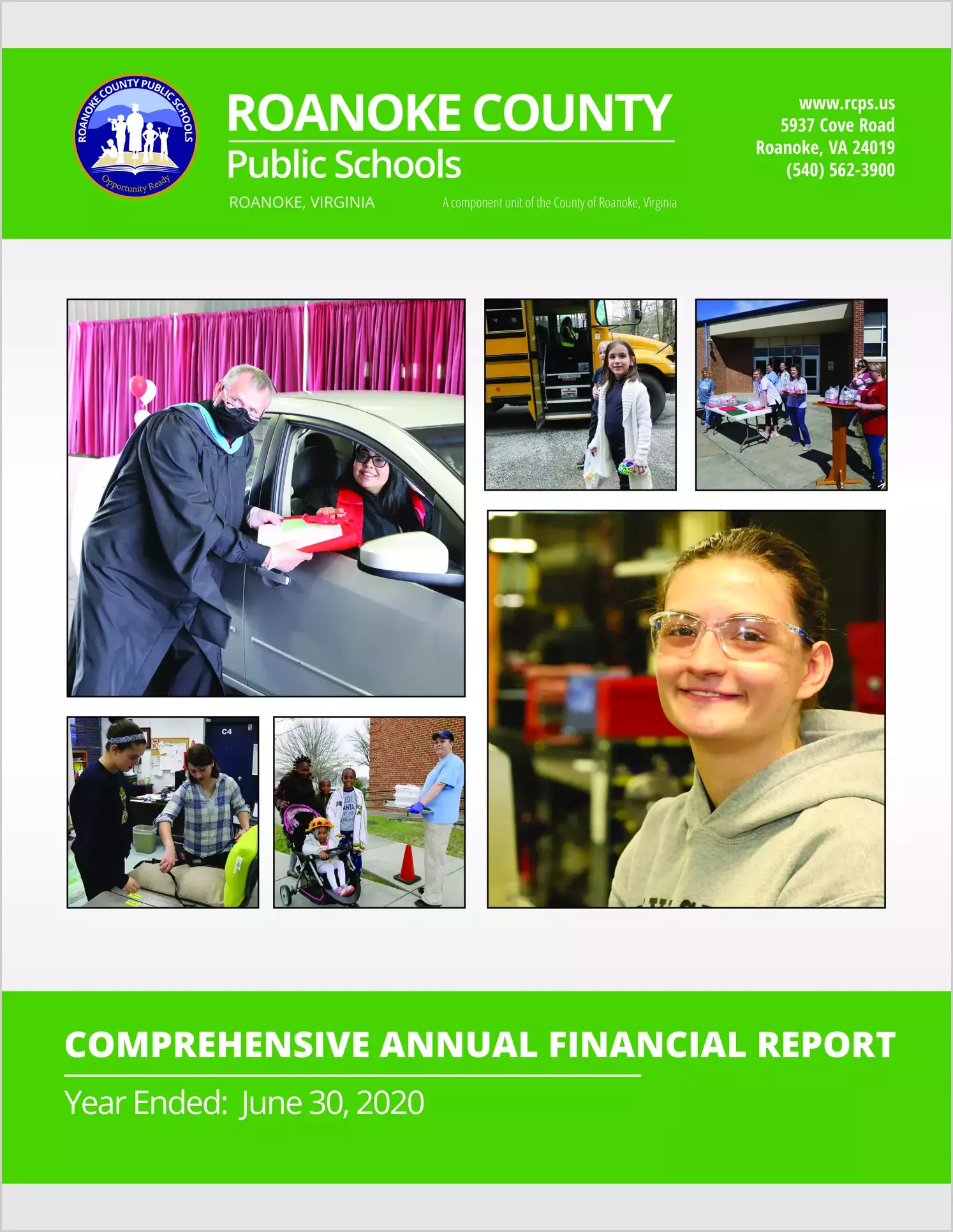 2020 Public Schools Annual Financial Report for County of Roanoke