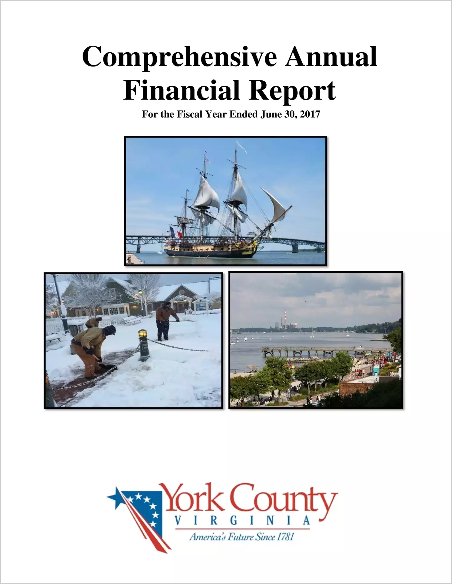 2017 Annual Financial Report for County of York