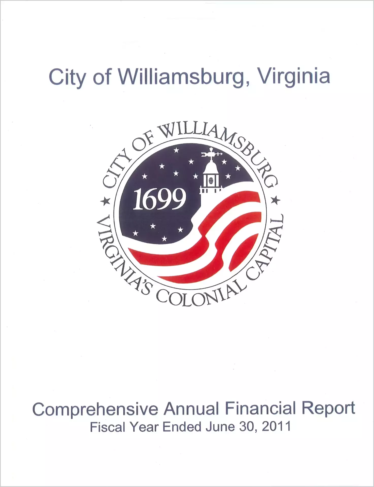2011 Annual Financial Report for City of Williamsburg