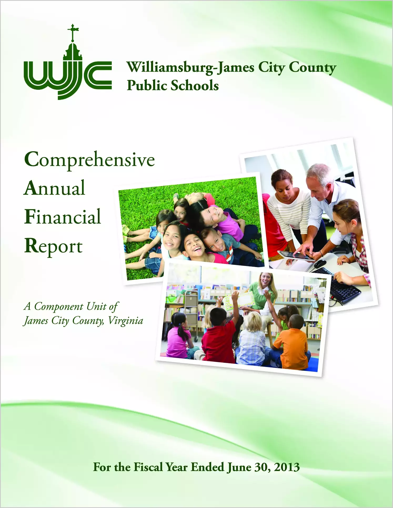 2013 Public Schools Annual Financial Report for City of Williamsburg